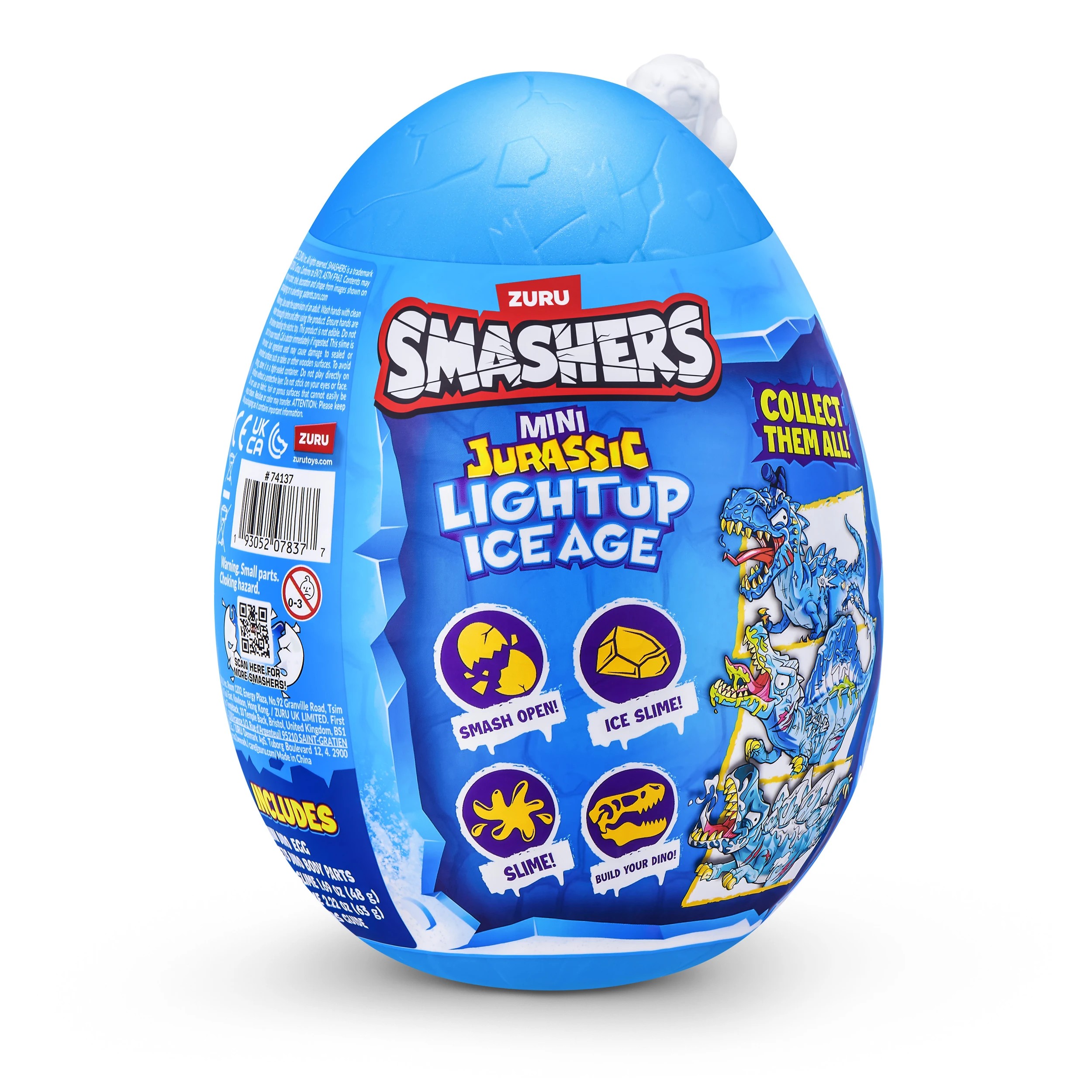 6 Smashers Jurrassic Ice Age Mini Egg by ZURU, 6 of 7
