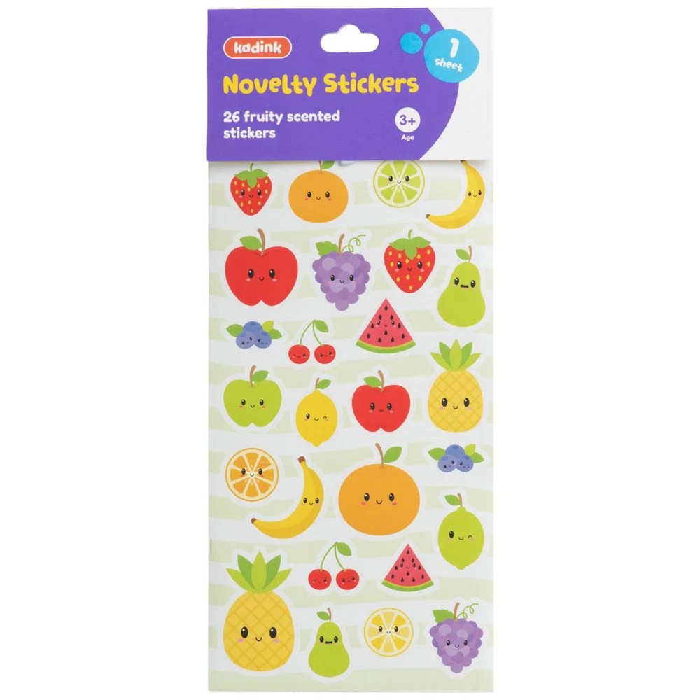 1 Kadink Scented Stickers Fruity 26 Pack, 1 of 1