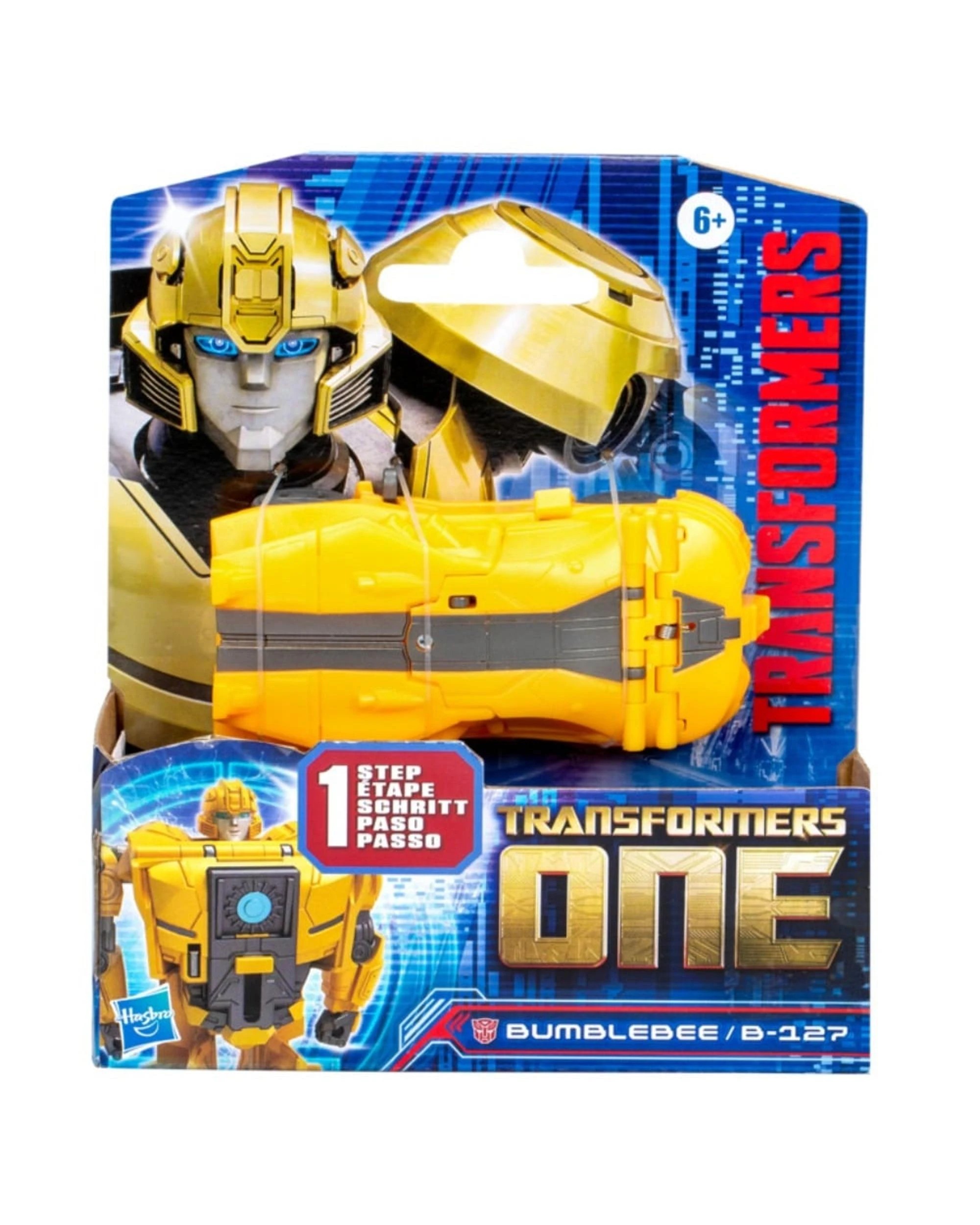 1 Transformers One Cog Changer Bumblebee B-127 Action Figure, 1 of 3