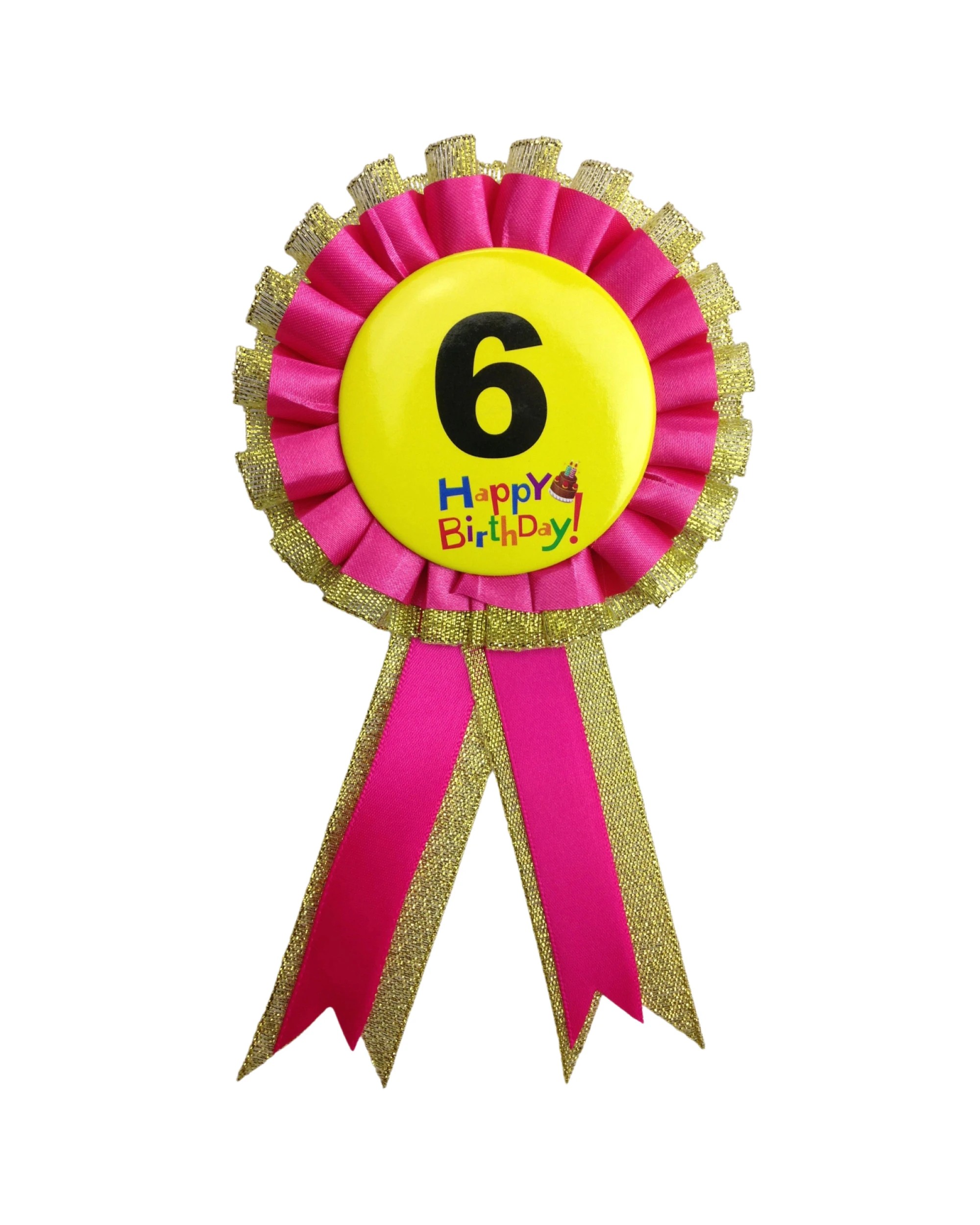 1 BR Costumes Birthday Badge Party Favour Award Rosette for Kids, 1 of 2