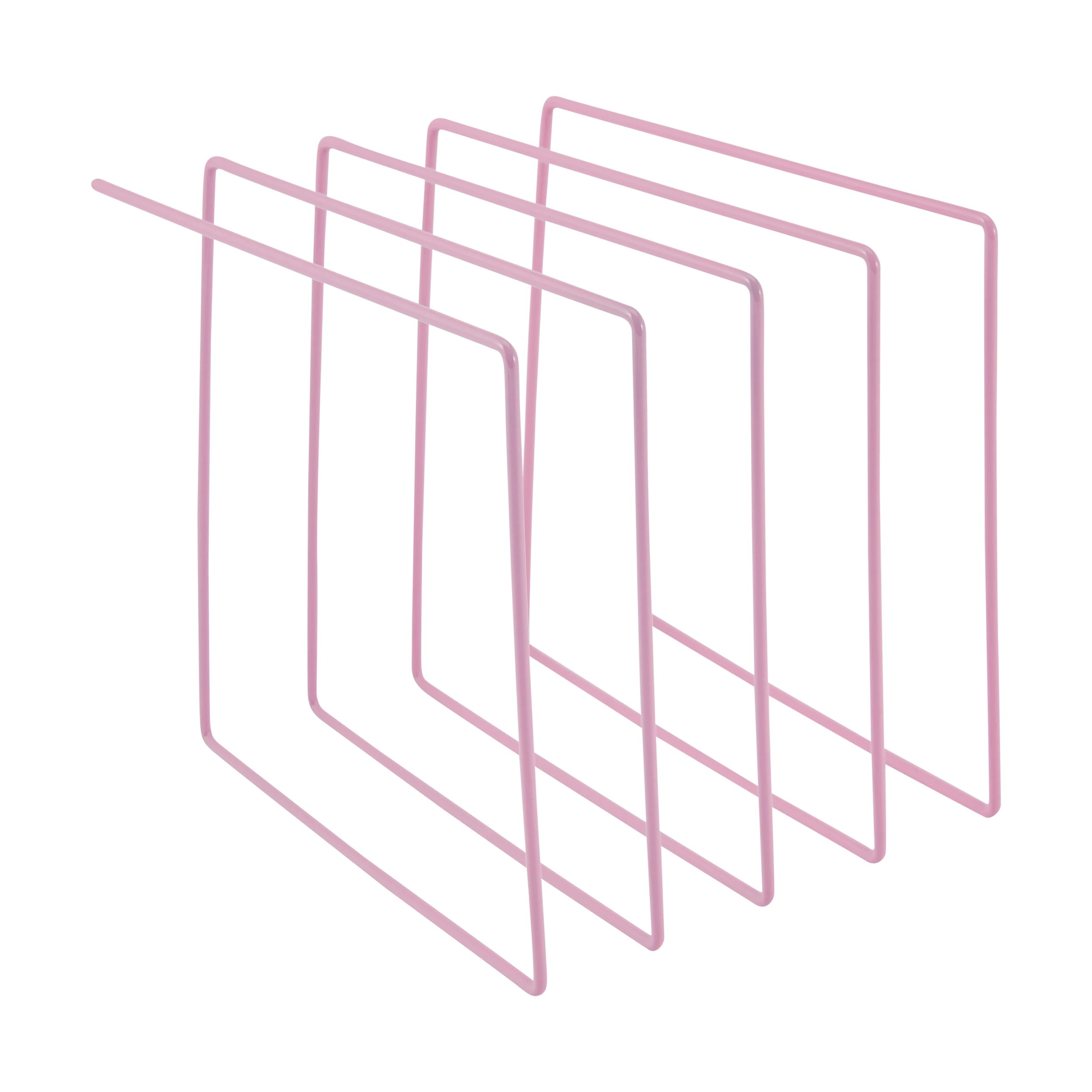 1 Wire File Holder - Pink, 1 of 7
