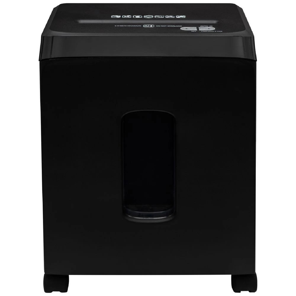1 J.Burrows Micro Cut 24 hour Paper Shredder Black S3306A, 1 of 8