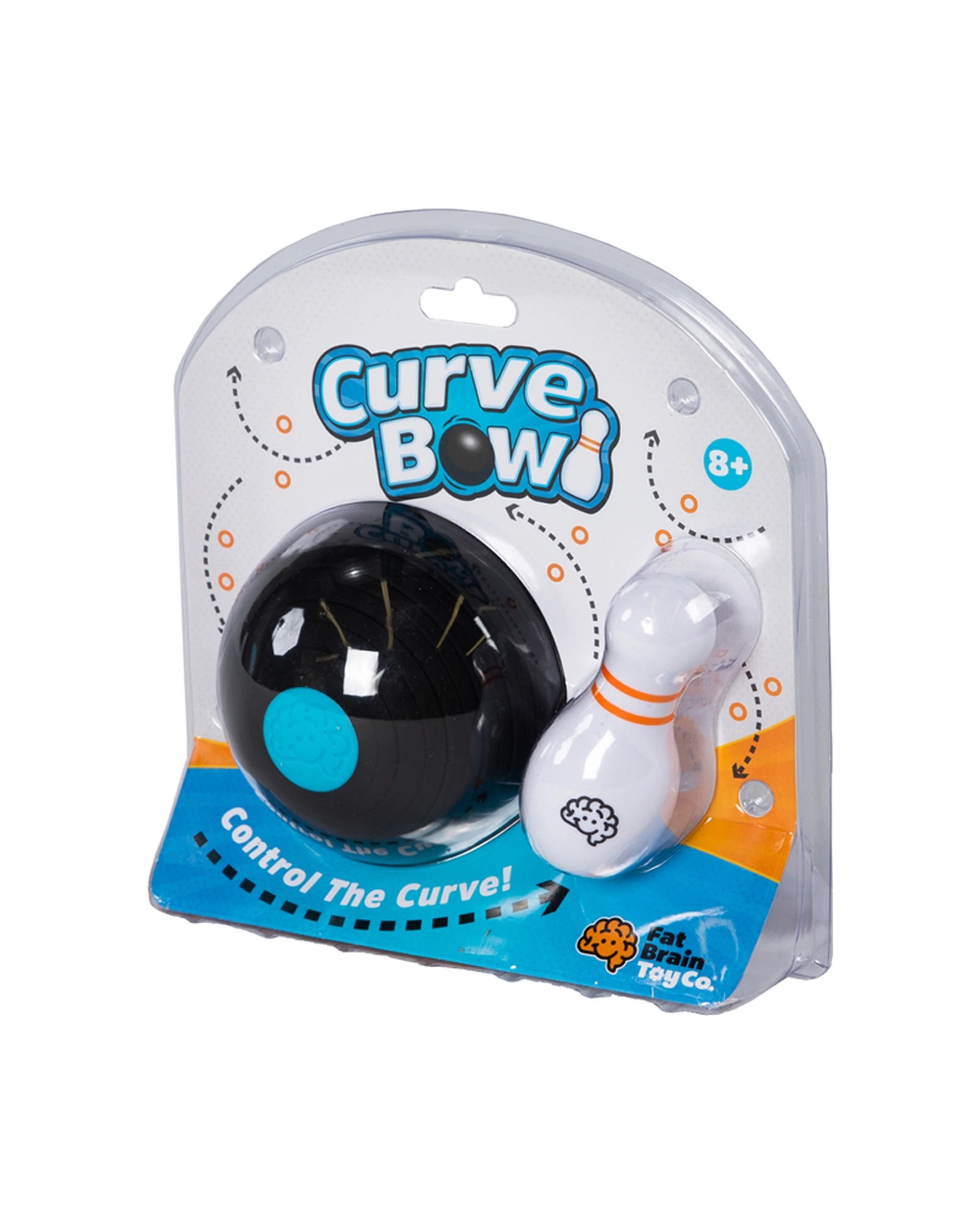 5 Fat Brain Toy Co. Curve Bowl Kids Game Rolling Weighted Ball Obstacles Pin - Multi, 5 of 8