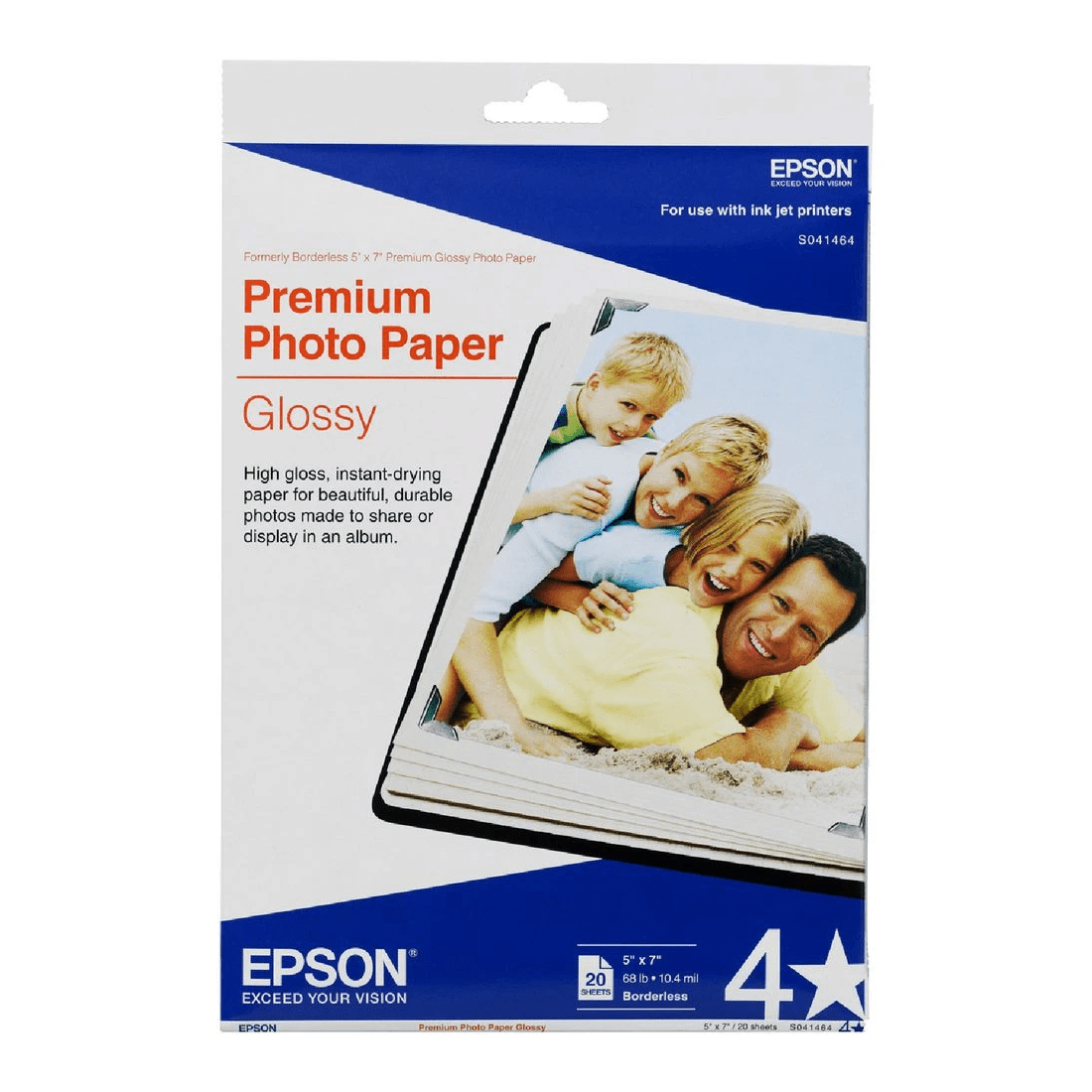 1 Epson 5 x 7 Premium Glossy Photo Paper 20 Pack, 1 of 1
