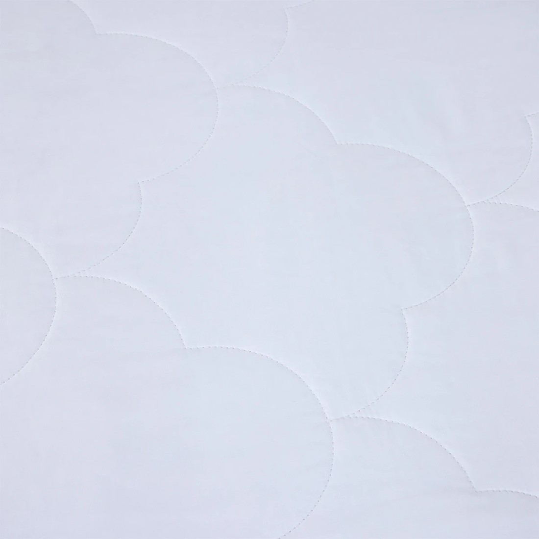 3 Cotton Filled Fitted Mattress Protector - Queen Bed, White, 3 of 4