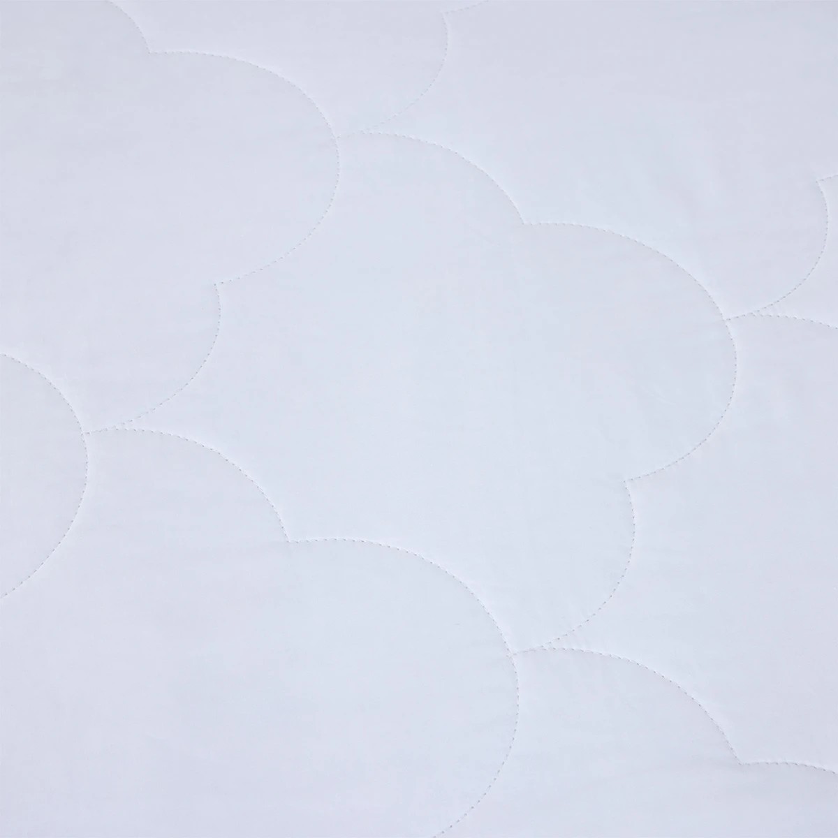 3 Cotton Filled Fitted Mattress Protector - Queen Bed, White, 3 of 4