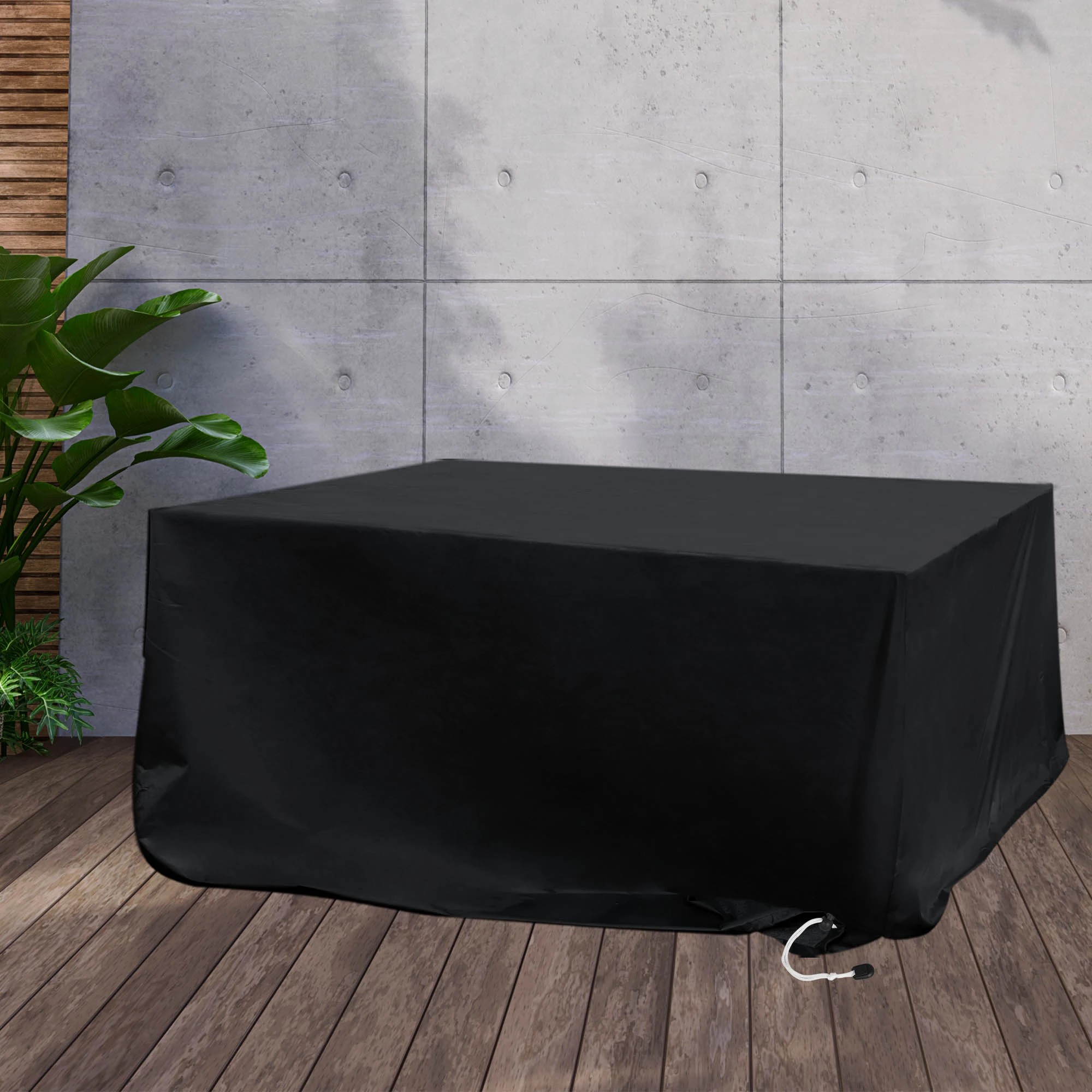 7 Marlow 308x138x98cm Outdoor Funiture Cover - Black, 7 of 7