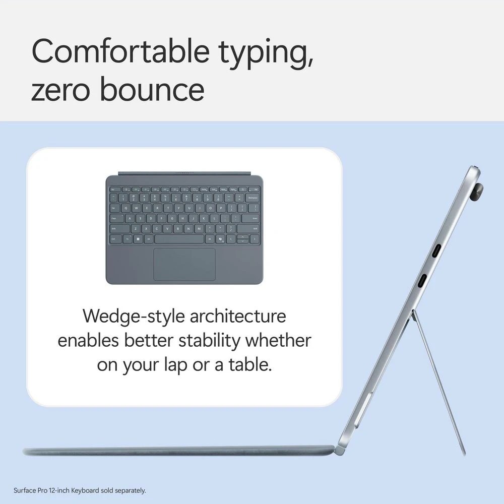 7 Microsoft Surface Pro 12-inch Keyboard with Slim Pen Ocean, 7 of 9
