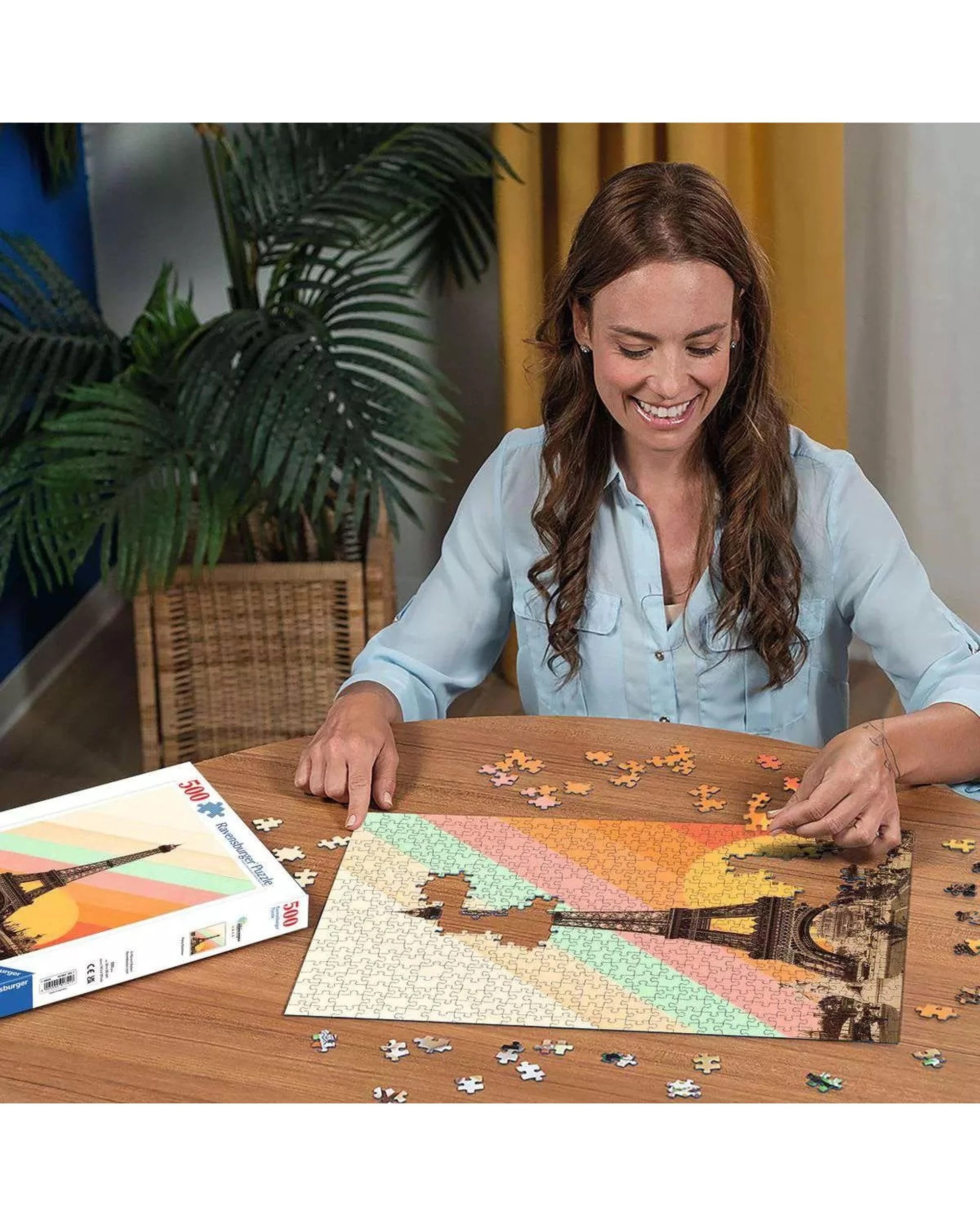 3 Ravensburger Paris Rainbow 500 Piece Jigsaw Puzzle, 3 of 3
