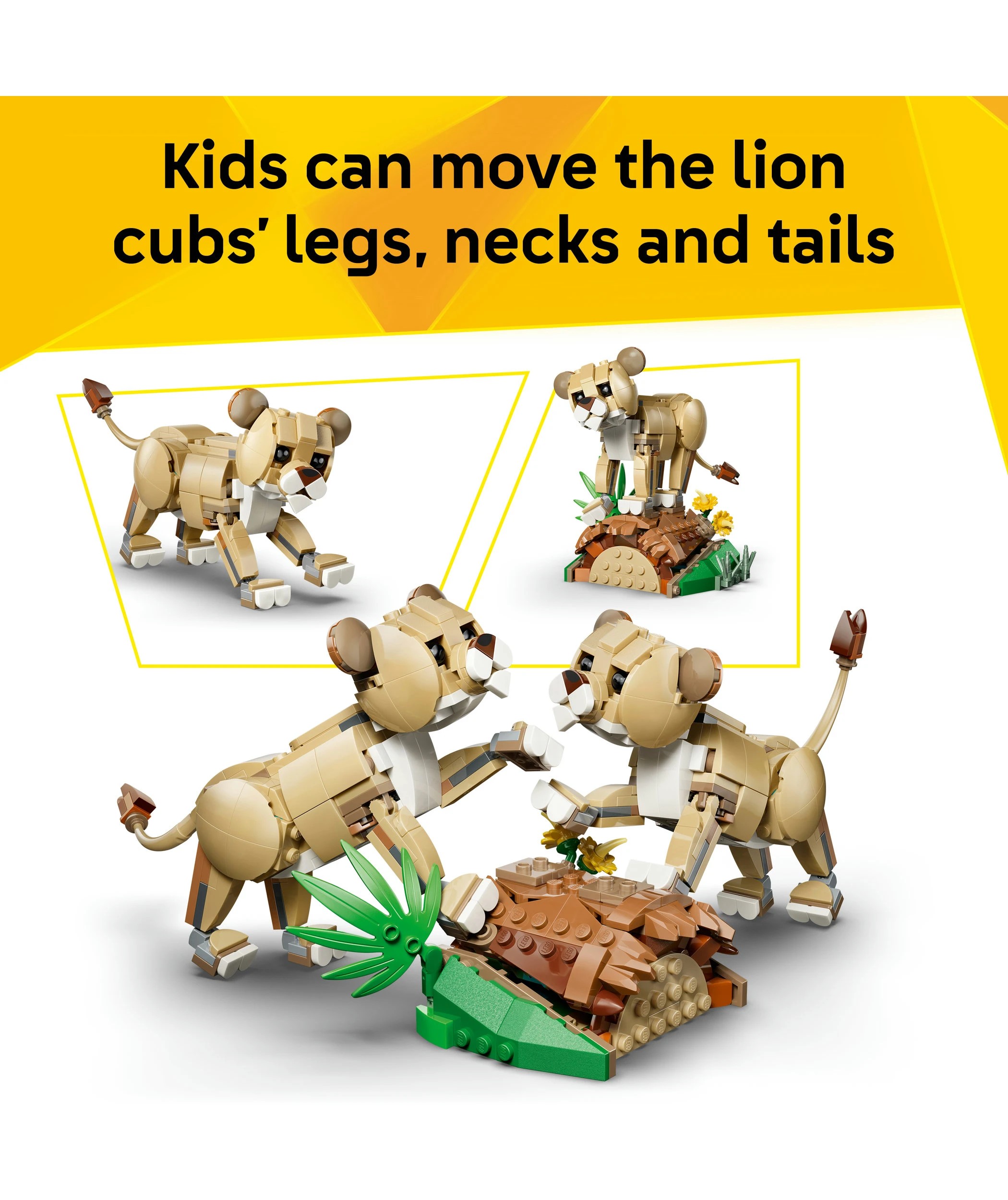 6 LEGO Creator Wild Animals: Majestic Lion 31386, 6 of 9