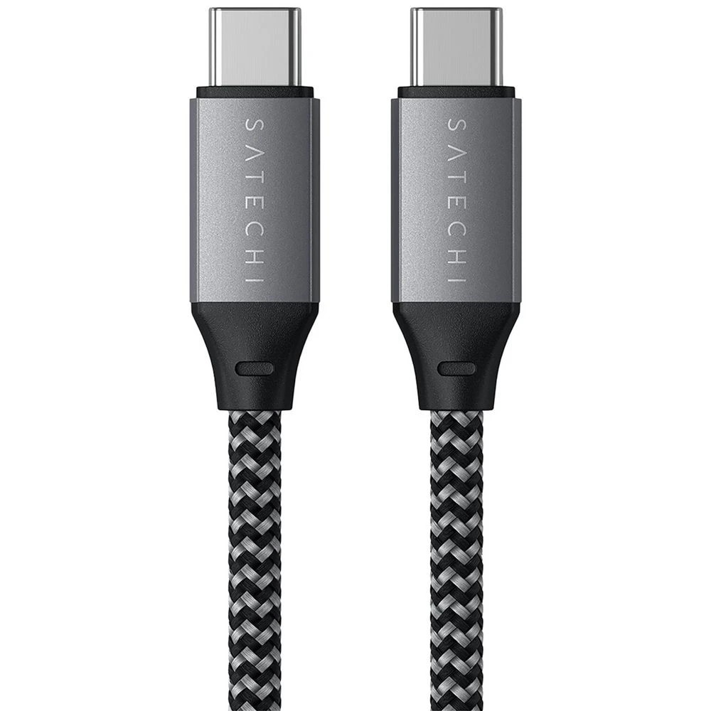 2 Satechi USB-C 100W Cable 25cm Space Grey, 2 of 4