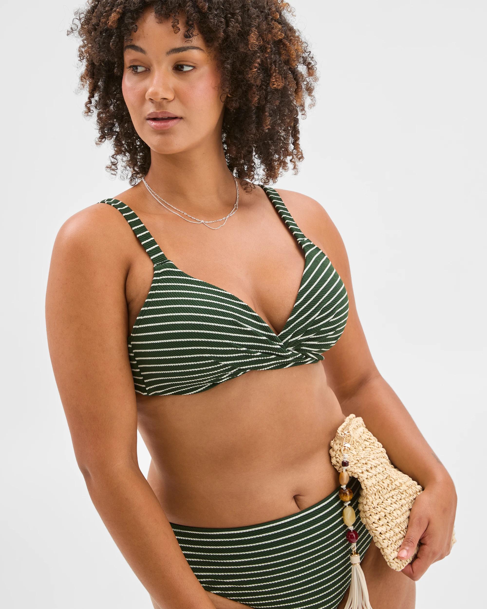 10 Target Woman Rope Texture Bikini Top KOMBU STRIPE, 10 of 10