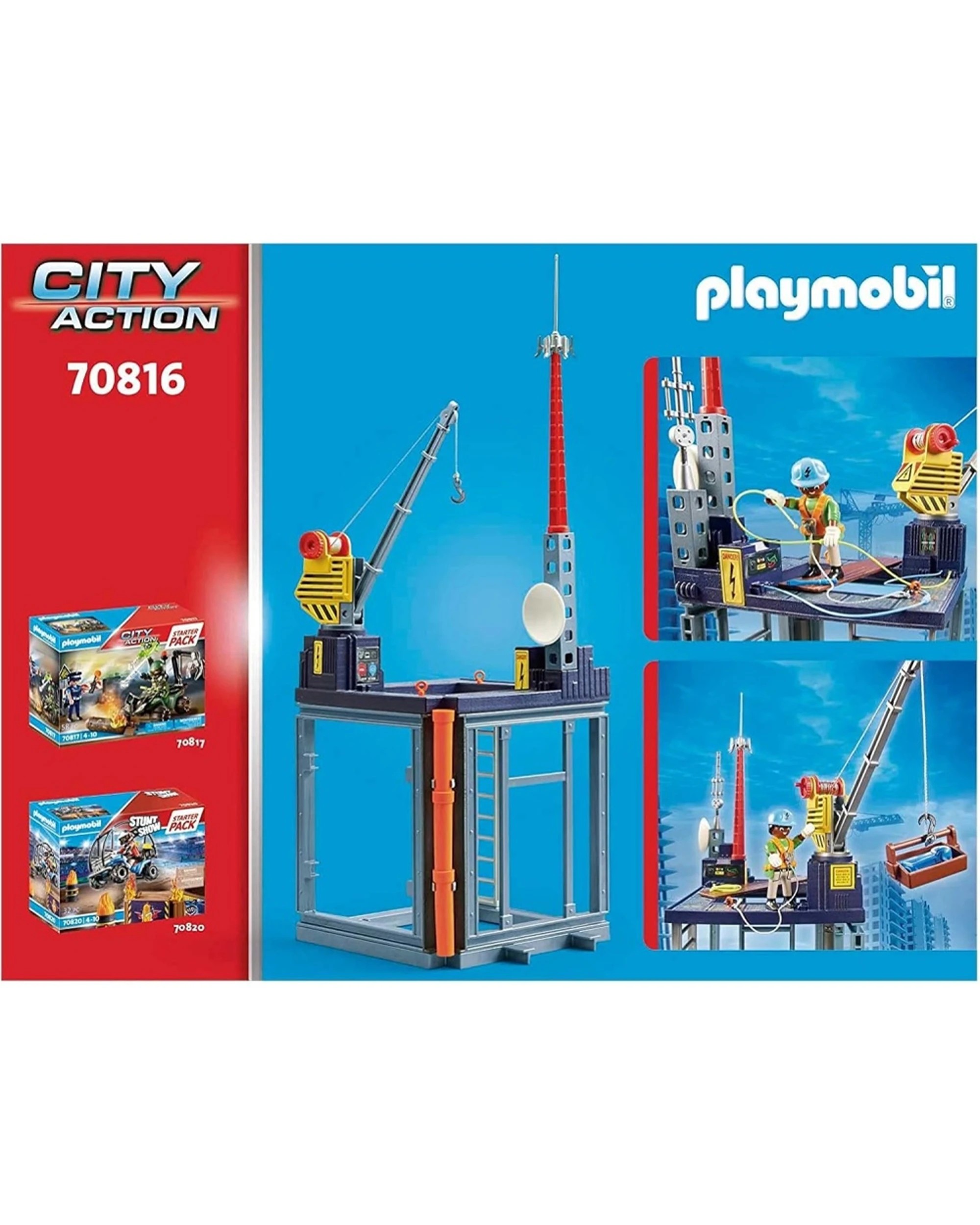 5 Playmobil Starter Pack Construction Site Kids Activity Playset Toy - Multi, 5 of 5