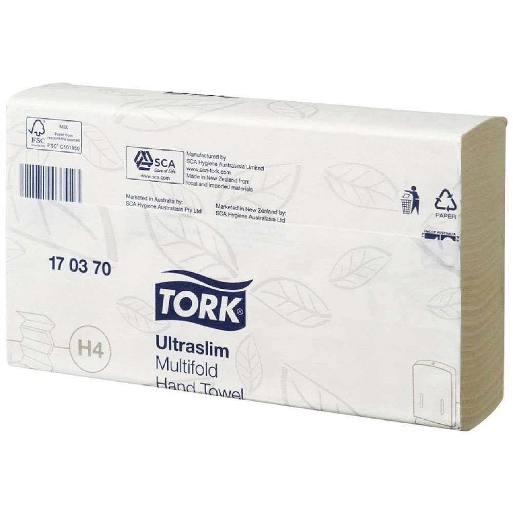 2 Tork H4 Ultraslim Multifold Hand Towel 20 Pack, 2 of 2