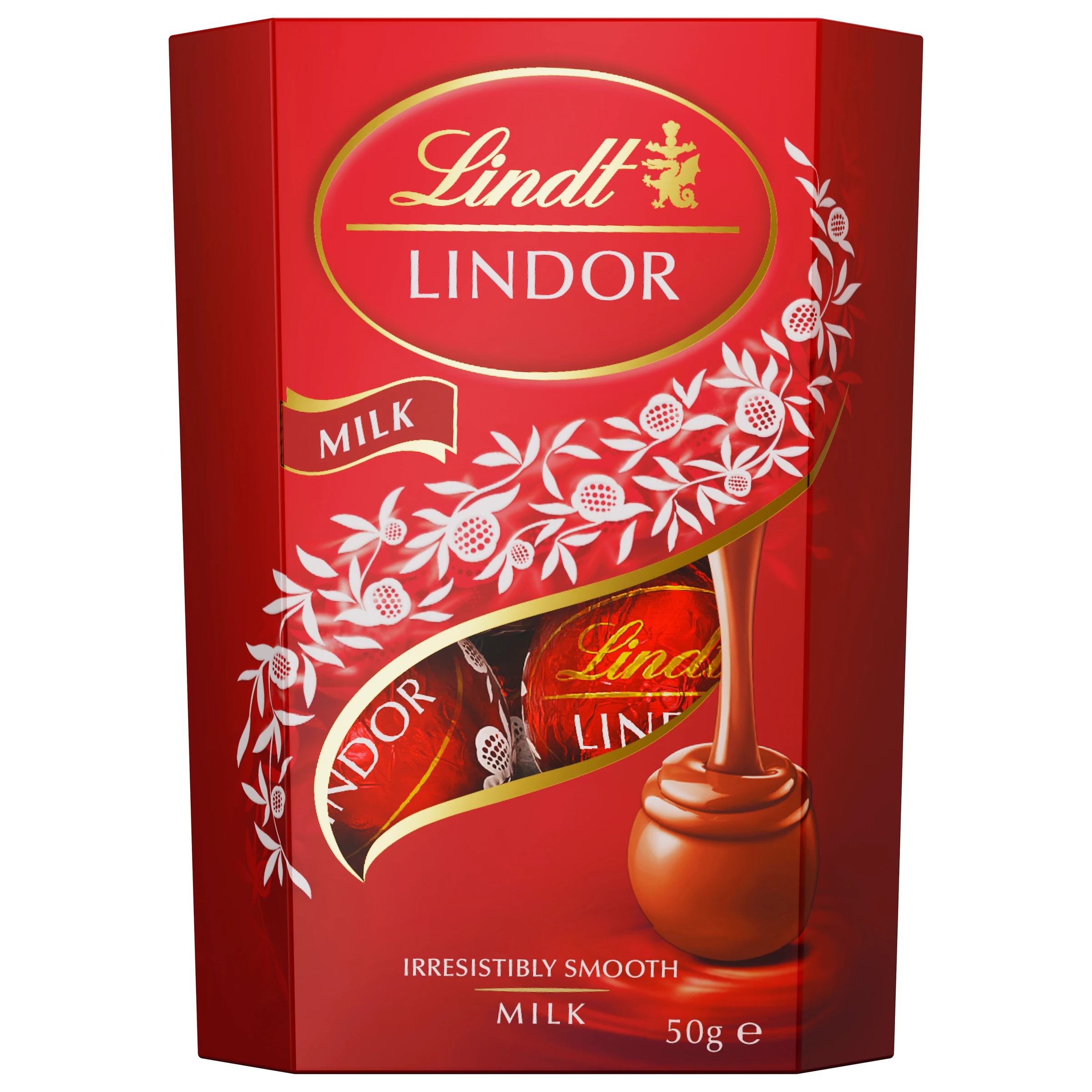 2 Lindt LINDOR Milk Chocolate Cornet 50g, 2 of 9