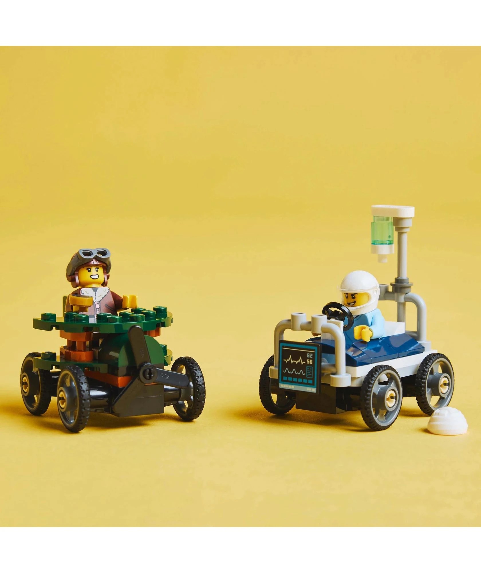 10 LEGO® City Aeroplane vs. Hospital Bed Race Car Pack 60459 - Multi, 10 of 10