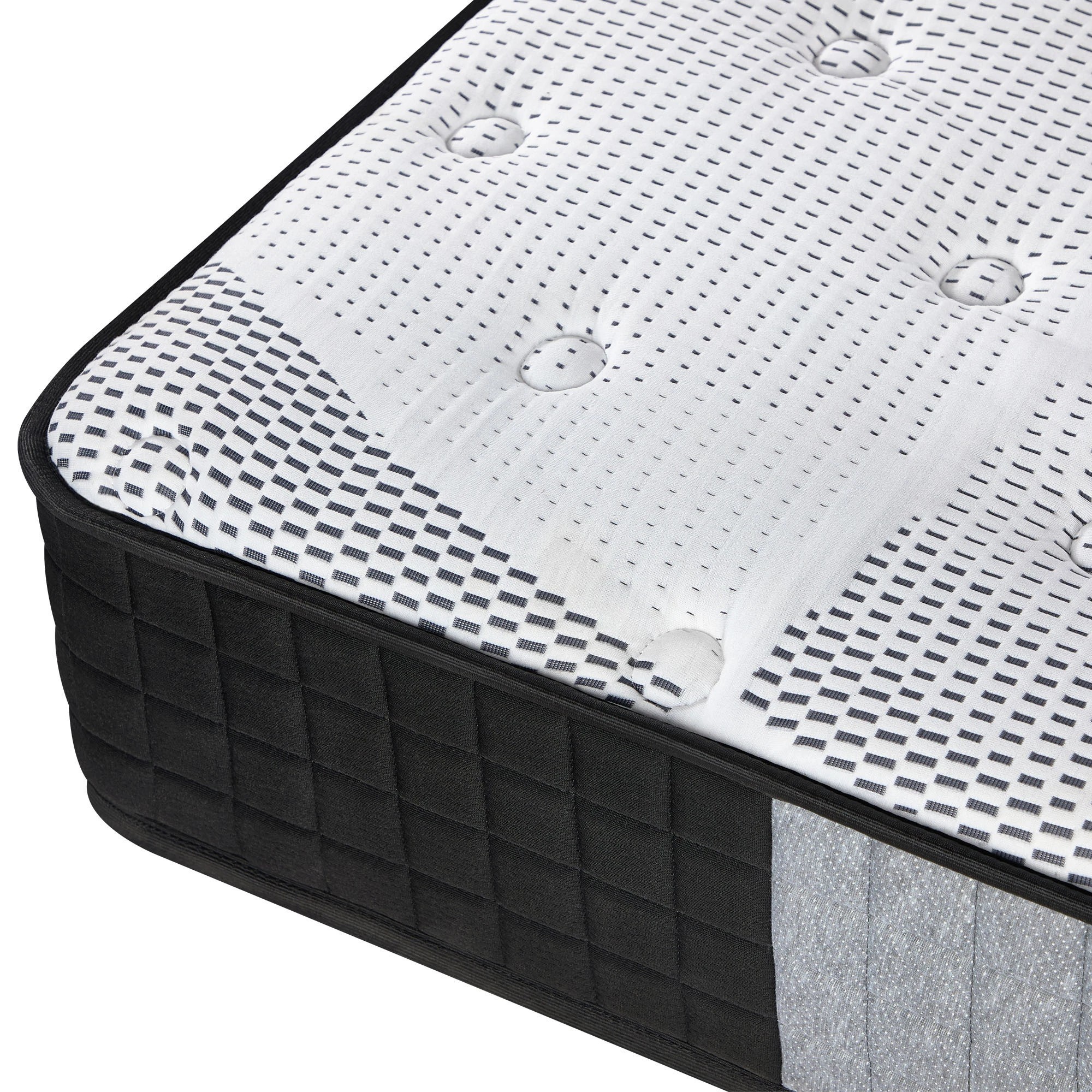 5 Bedra Bedding Single Mattress Tight Top Foam Pocketed Springs Anti-disturbance 24cm - Multi, 5 of 5