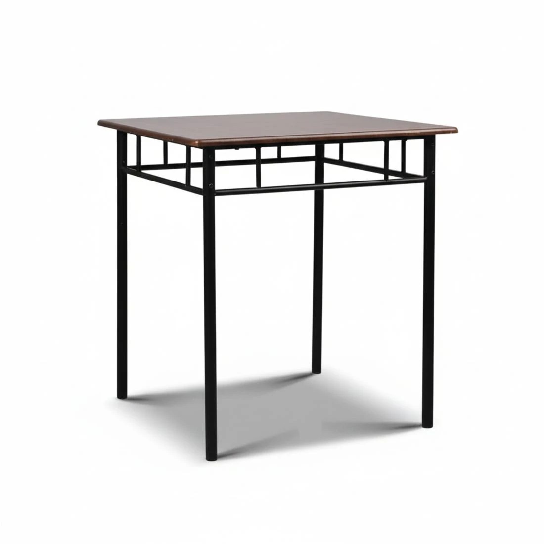 8 Artiss Dining Table And Chairs Set fo 3 Walnut - Multi, 8 of 10