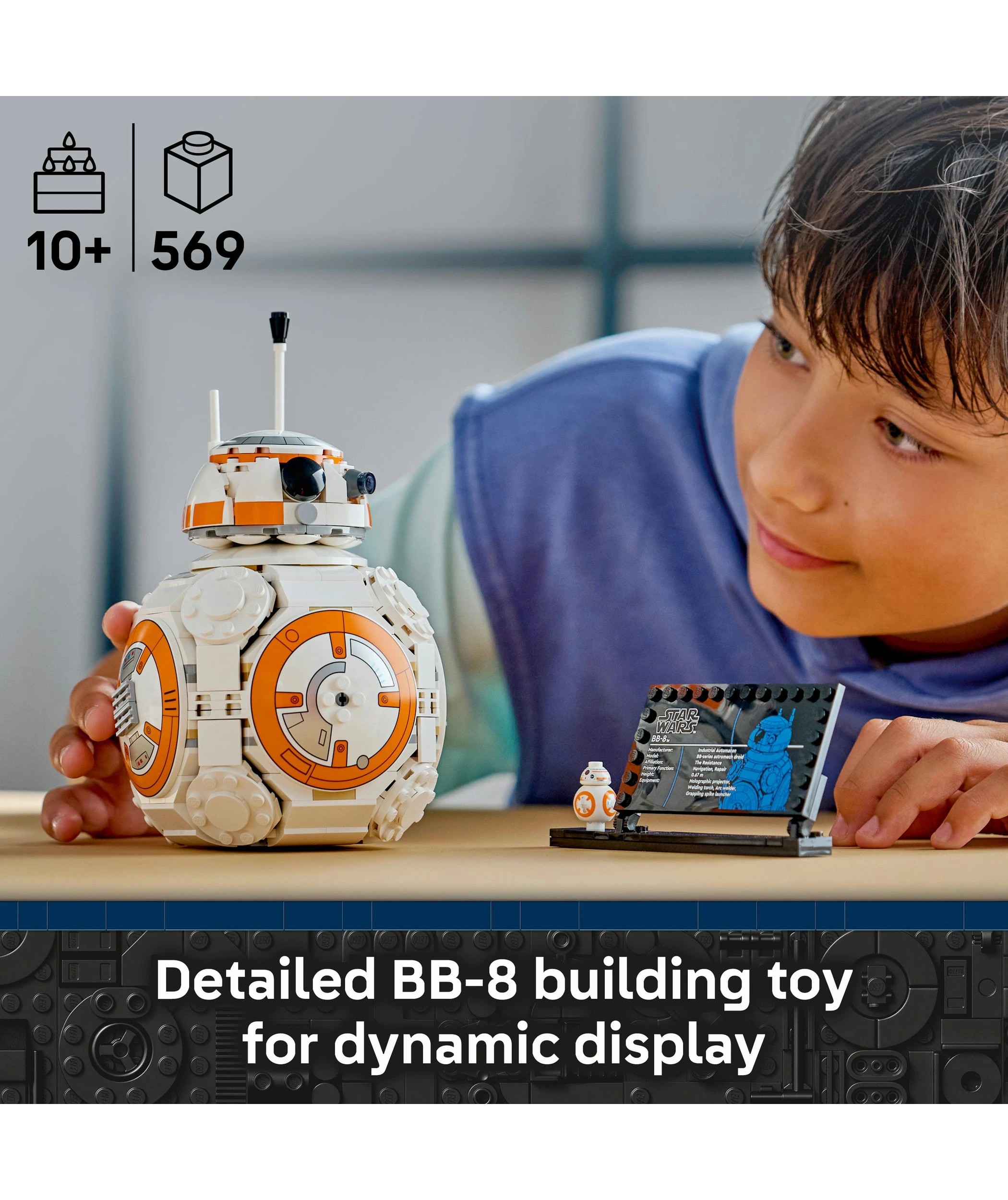 3 LEGO Star Wars BB-8 Astromech Droid 75452, 3 of 10