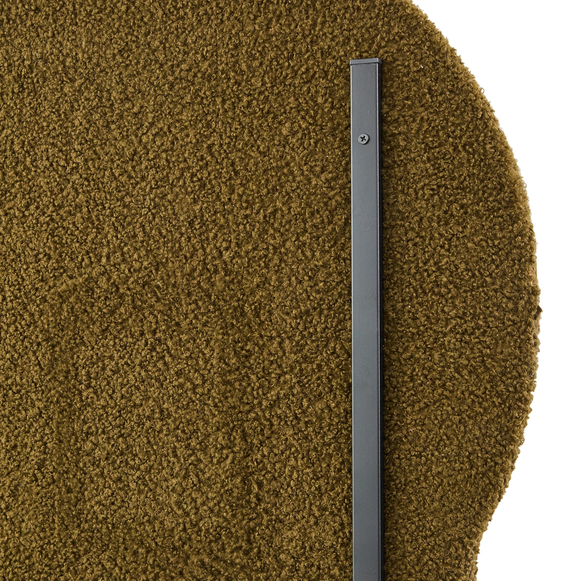 6 Wavy Boucle Floor Mirror, 6 of 6