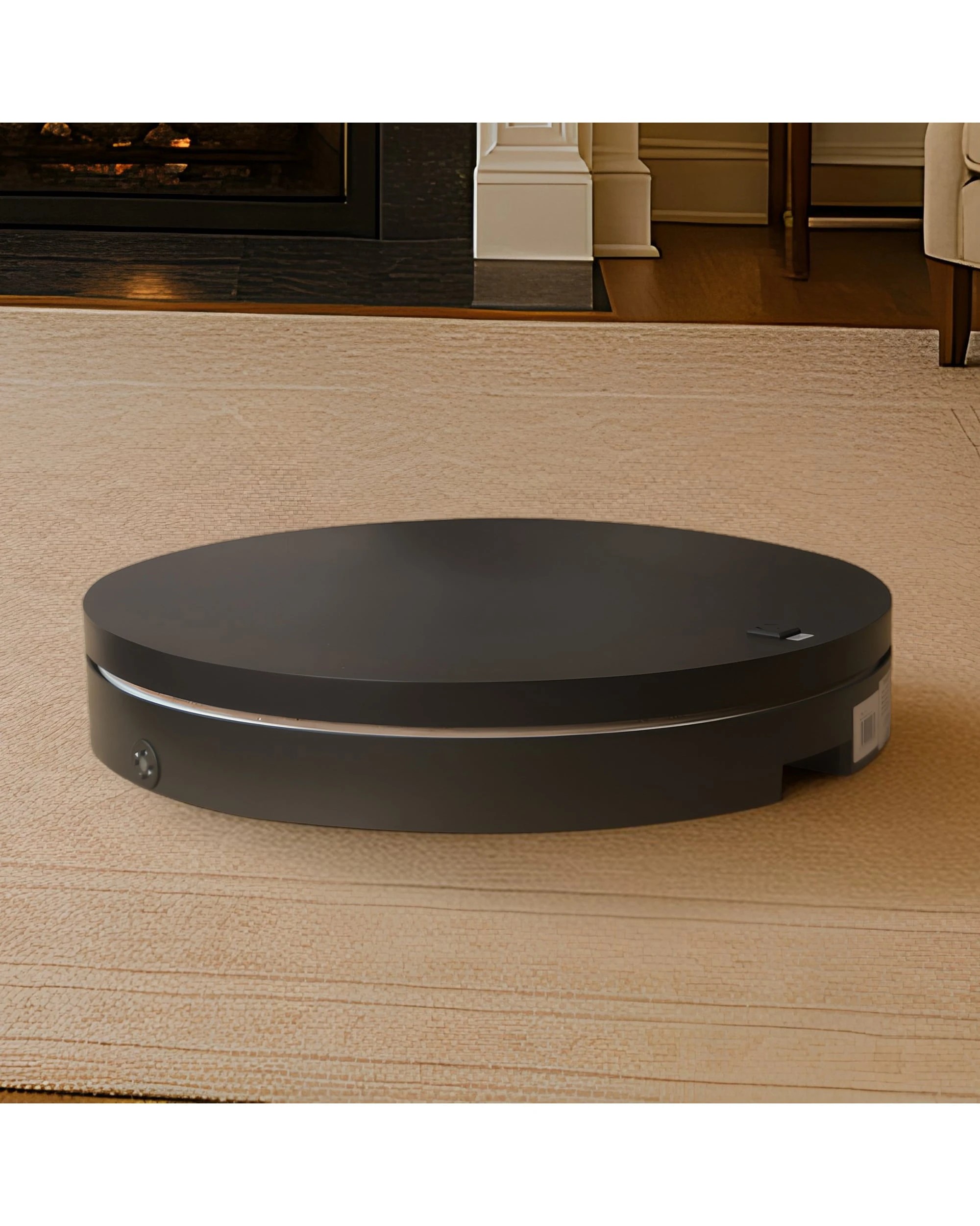 3 Christabelle 80cm 200kg Commercial Electric Shop Display Rotating Turntable Platform with Power Outlet - Black, 3 of 4