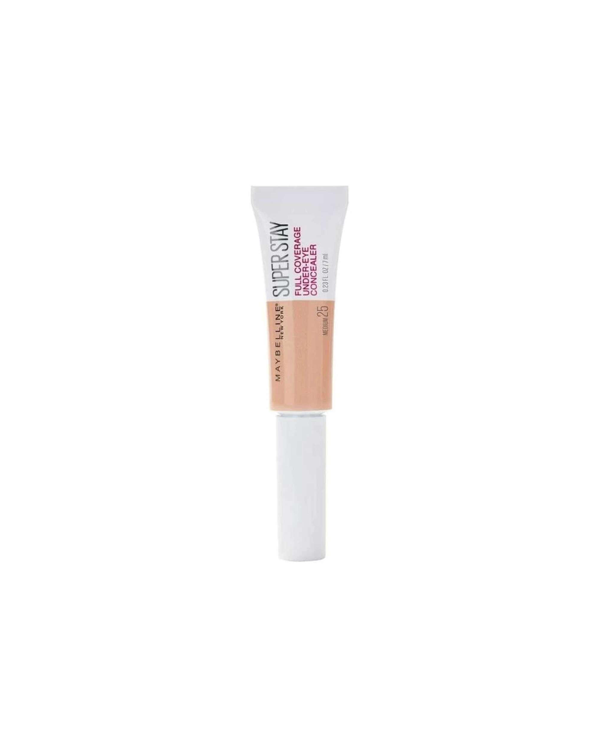 1 Maybelline SuperStay Full Coverage Under Eye Concealer 6mL - 25 Medium - Beige, 1 of 2