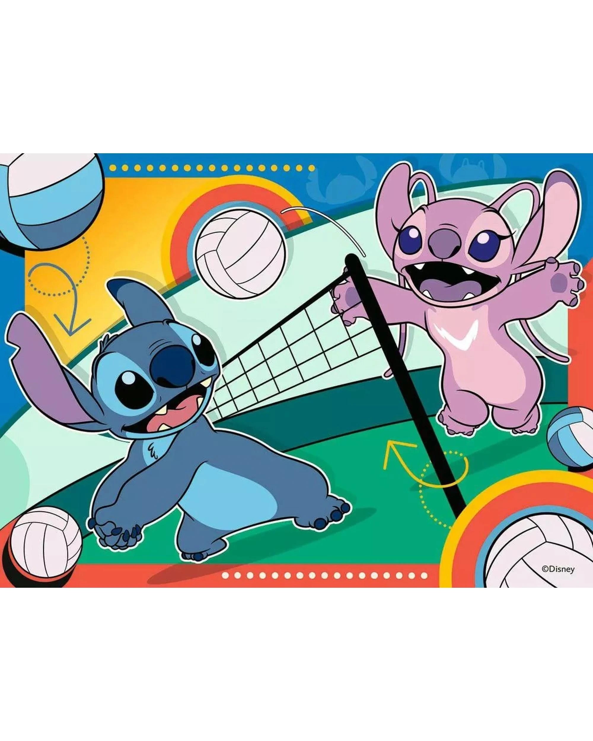 4 Ravensburger Disney Stitch and Angel 4 in a Box 12, 16, 20, and 24 Piece Jigsaw Puzzle, 4 of 5