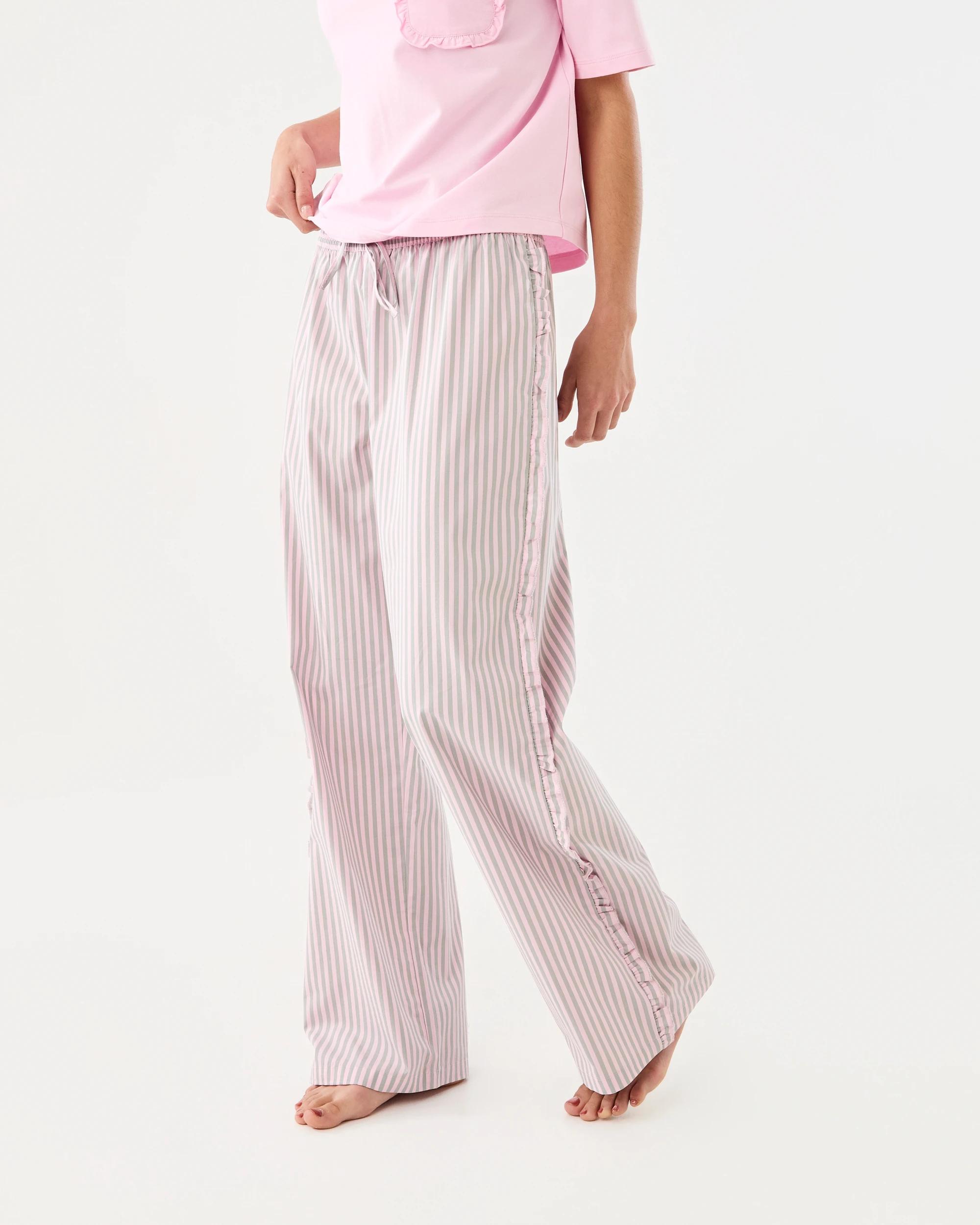 1 Frill Cotton Woven Pants Pastel Stp, 1 of 6