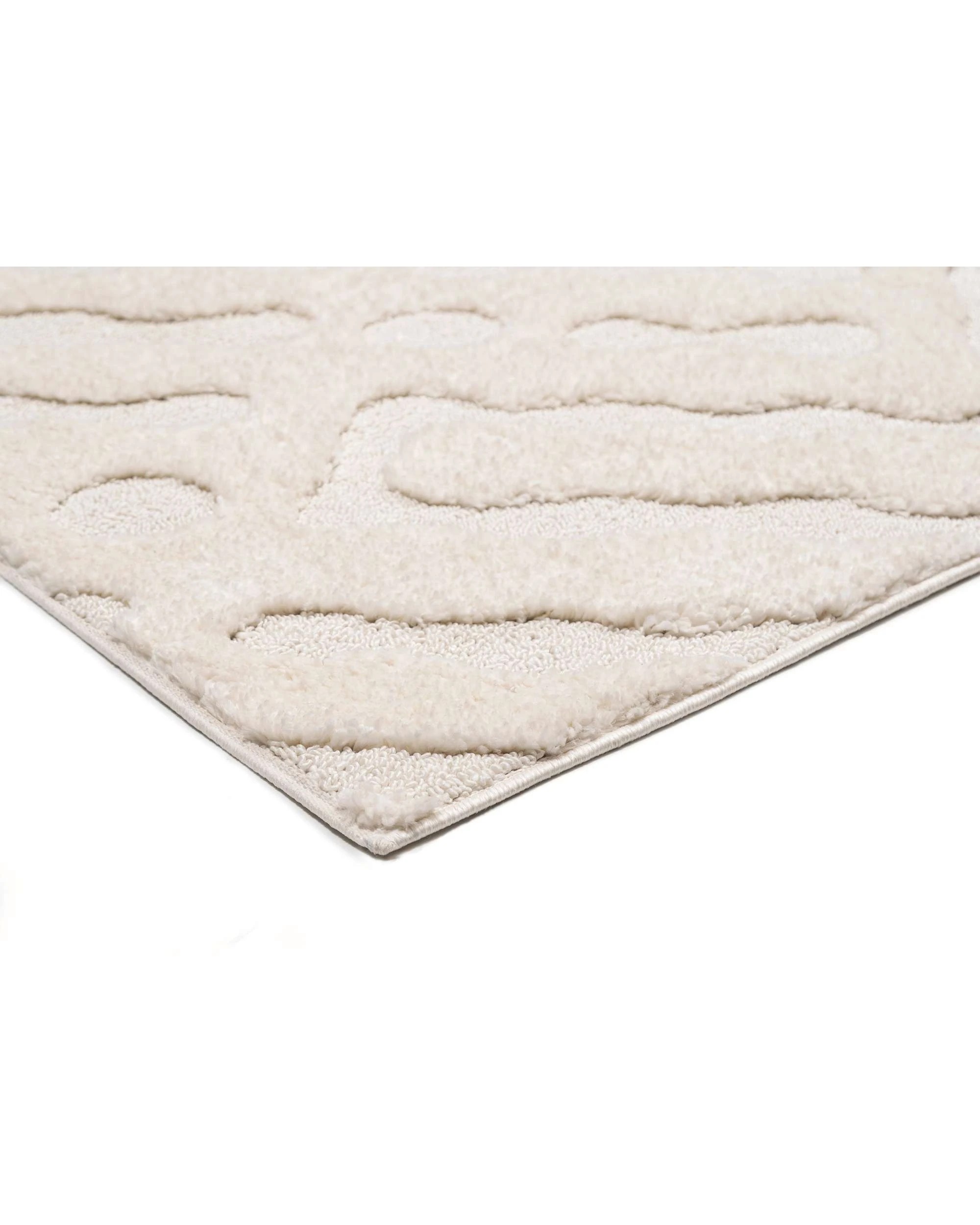 4 Loopsie Noem Abstract Rug-330cm x 240cm - White, 4 of 8