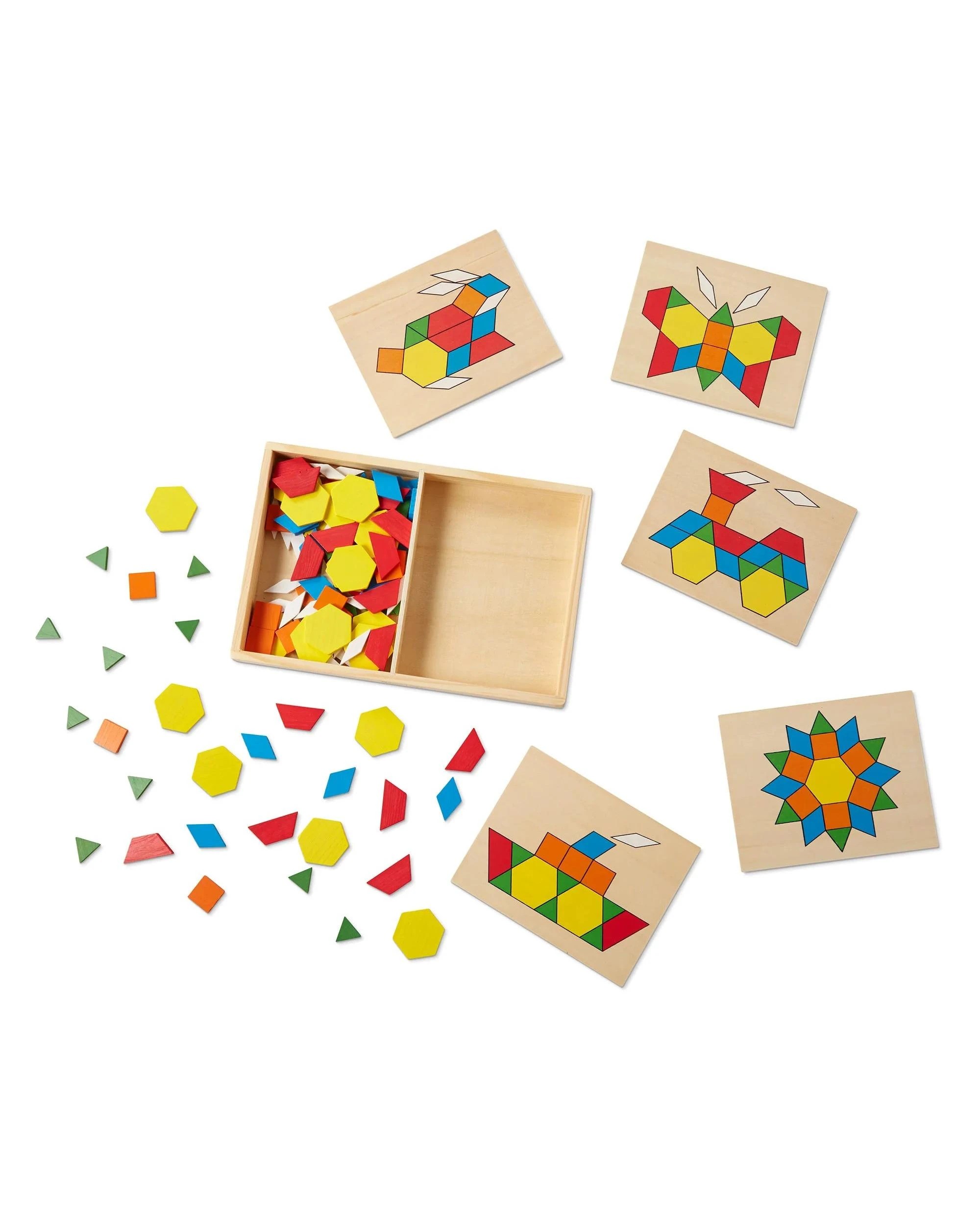 2 Melissa and Doug Pattern Blocks and Boards, 2 of 4