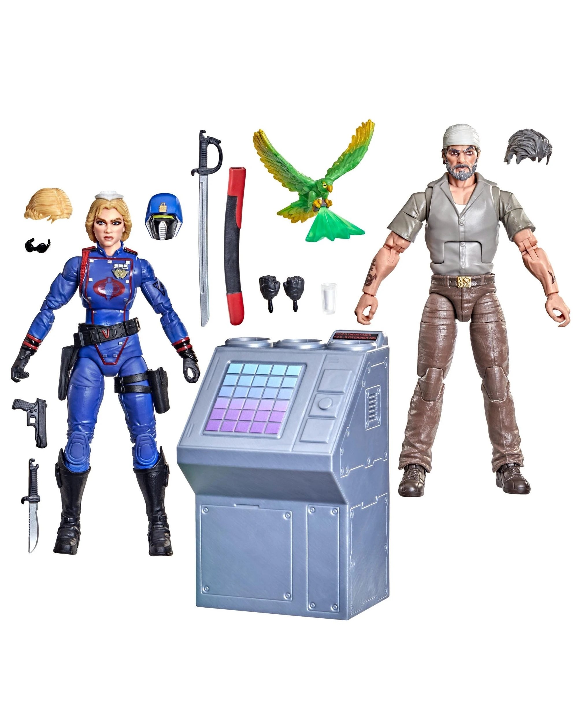 2 G.I. Joe Classified Series #205, Shipwreck Vs. Cadet Deming - There's No Place Like Springfield -  Action Figures, 2 of 9