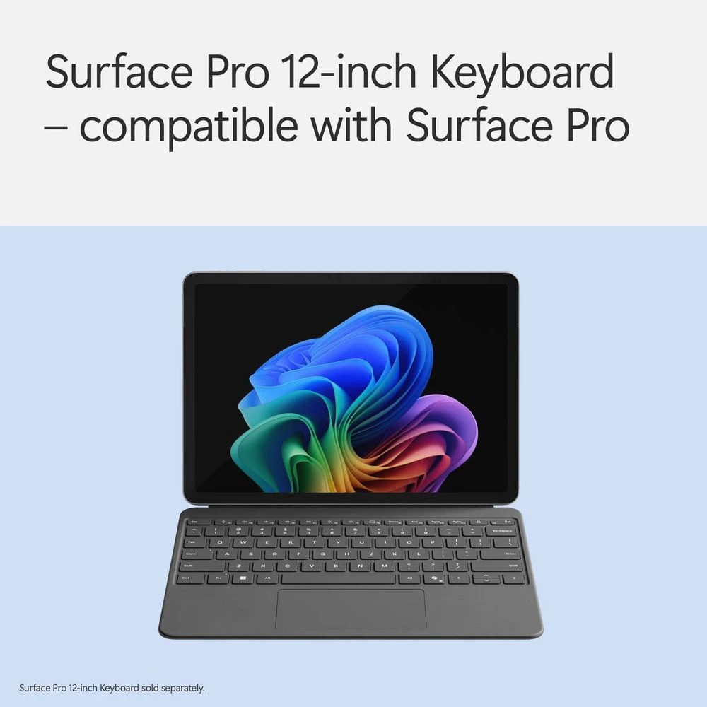 4 Microsoft Surface Pro 12-inch Keyboard with Slim Pen Slate, 4 of 9