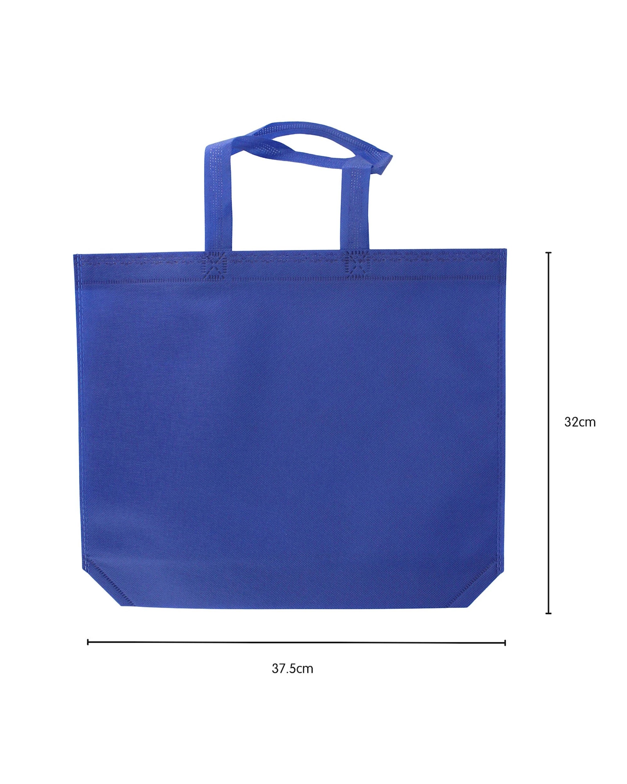 2 Party Maker Royal Tote Bags Medium Pack of 12 - Blue, 2 of 3