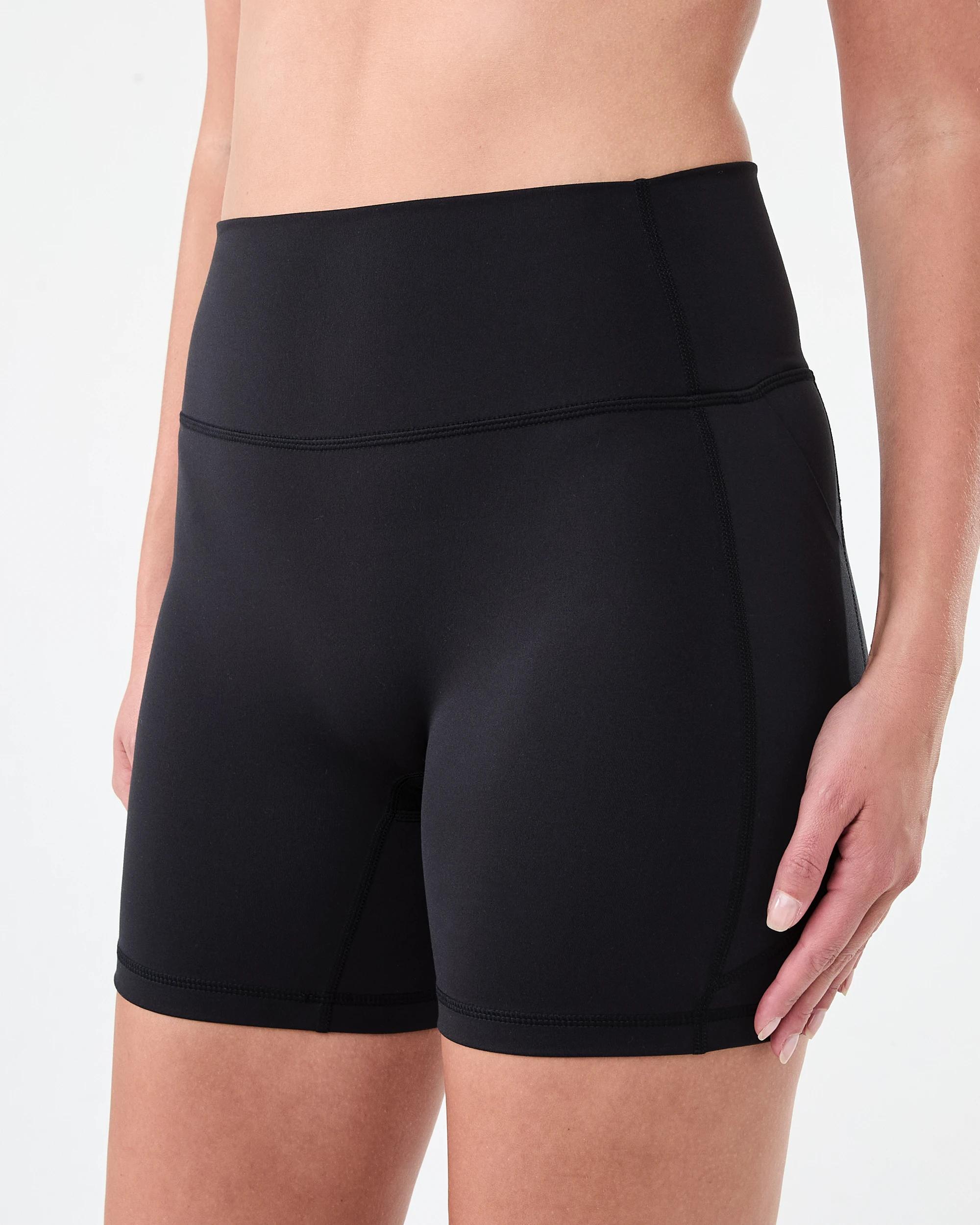2 Active Womens Ultrasoft Shorts Black, 2 of 6