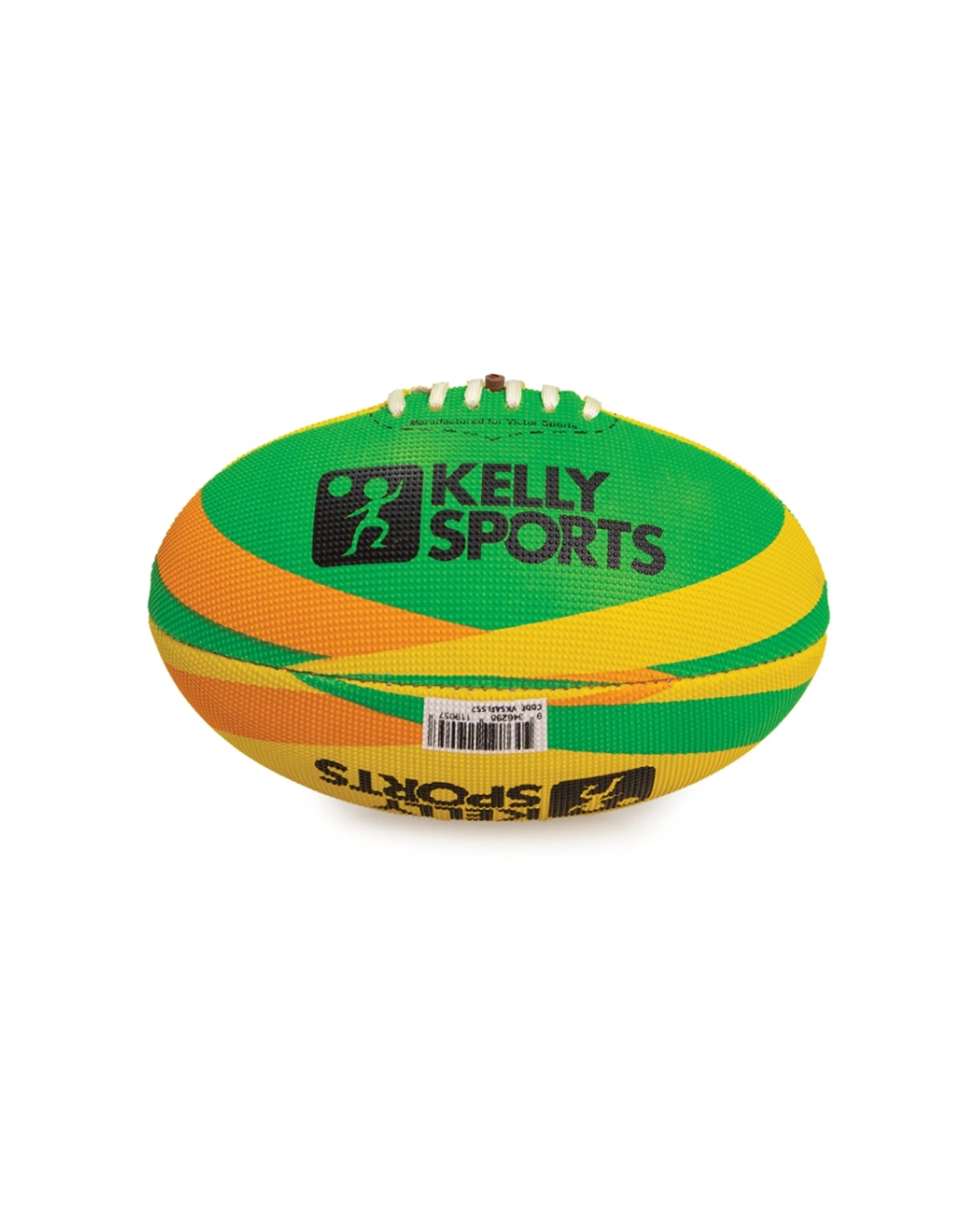 2 Victor Sports Kelly Football Synthetic Size 2 Durable All Weather - Multi, 2 of 4