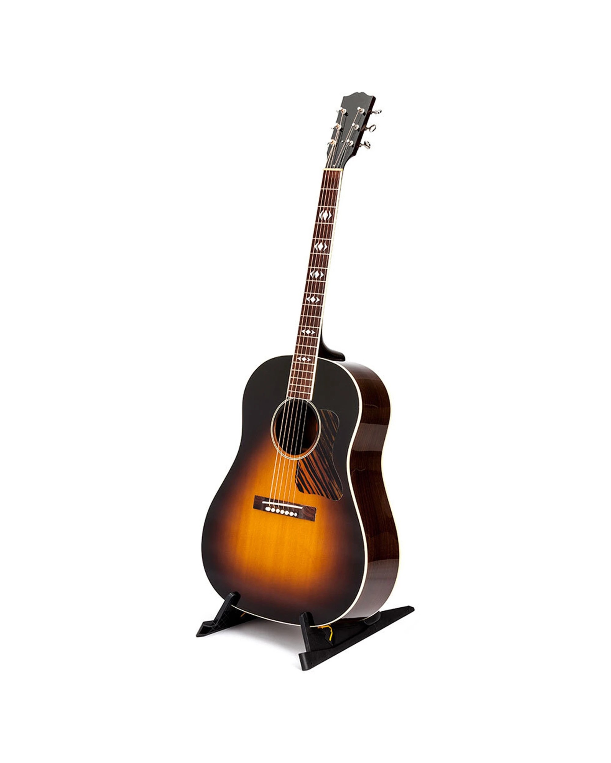 2 Hercules EZ Foldable Rack Stand Storage Holder For Electric & Acoustic Guitar - Black, 2 of 6