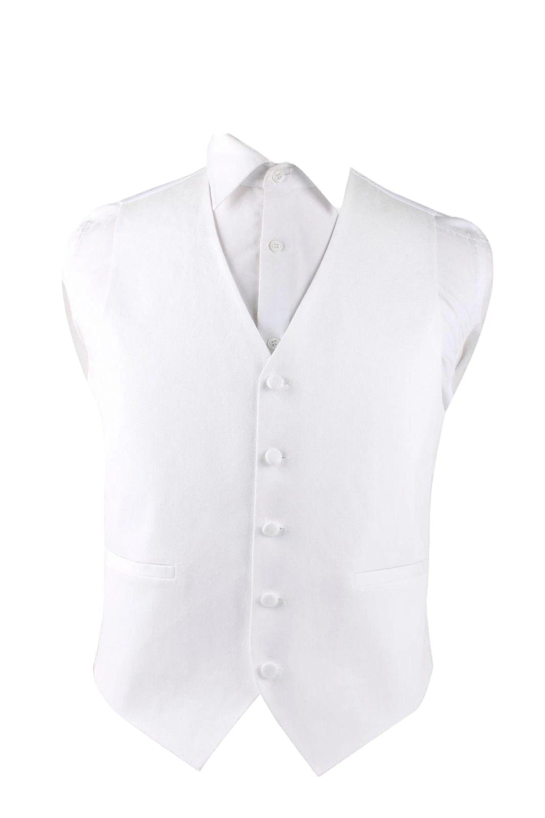 2 Zasel Mens Cotton Vest Waistcoast OFF WHITE, 2 of 2