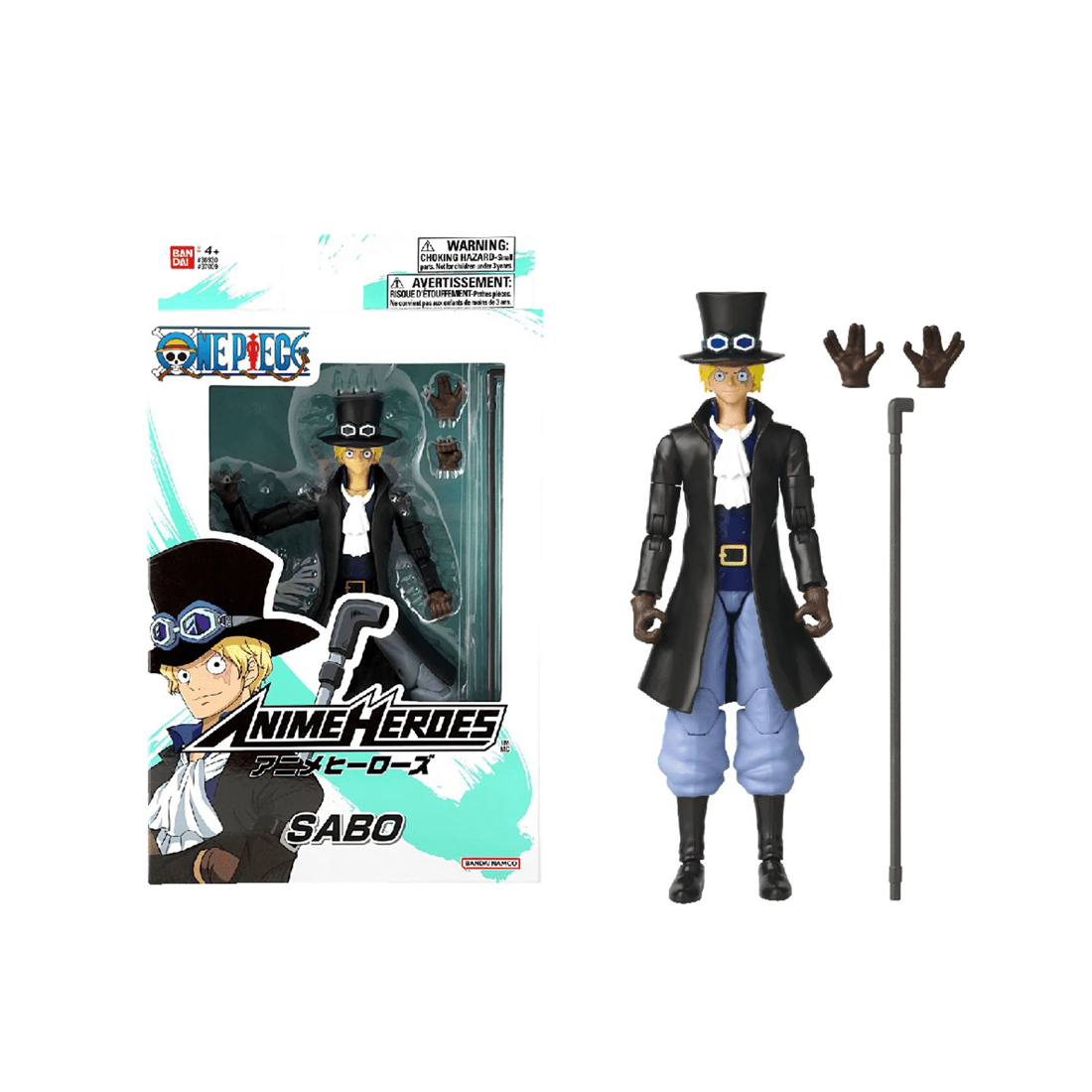 5 Anime Heroes One Piece Figurine - Assorted, 5 of 7