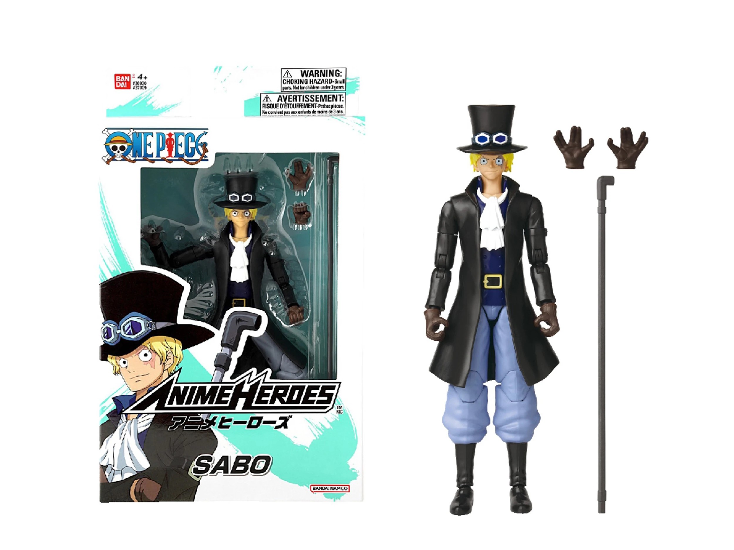 5 Anime Heroes One Piece Figurine - Assorted, 5 of 7