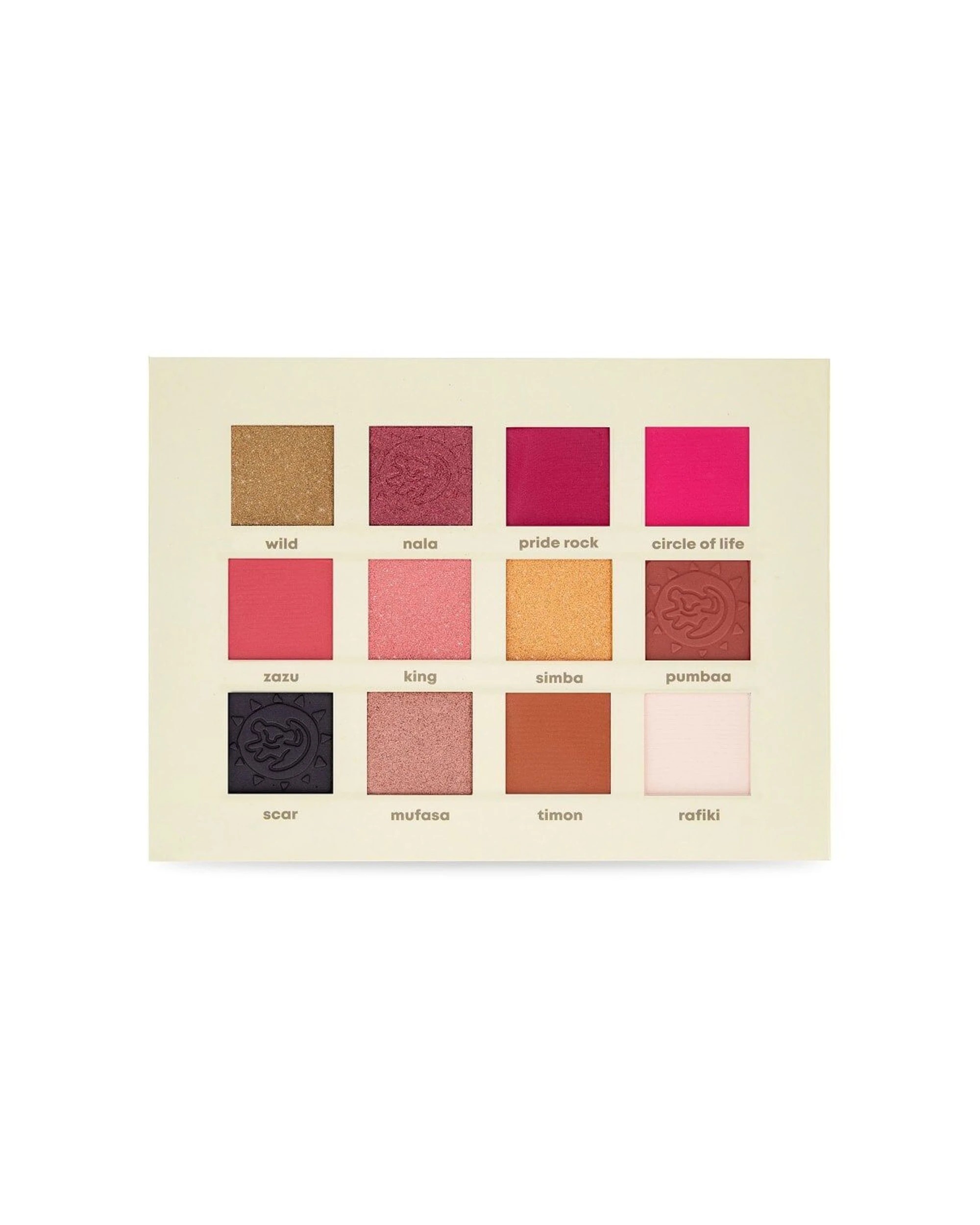 2 DISNEY 12pc Lion King Pigmented Eyeshadow Makeup Palette - Multi, 2 of 5