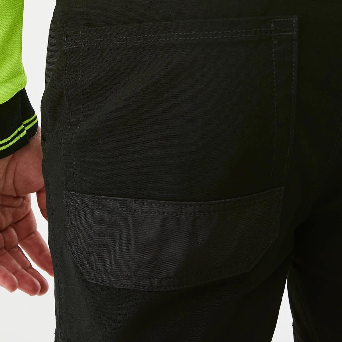 6 Workwear Short Length Work Shorts Black, 6 of 7