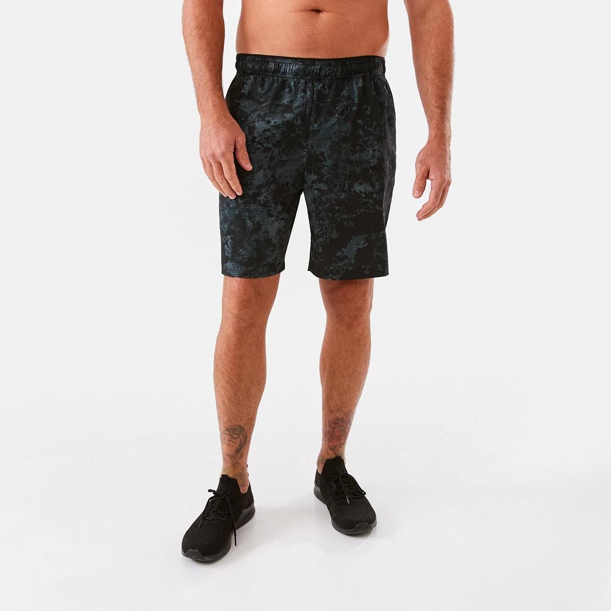 7 Active Mens Gym Shorts Dist Camo, 7 of 7