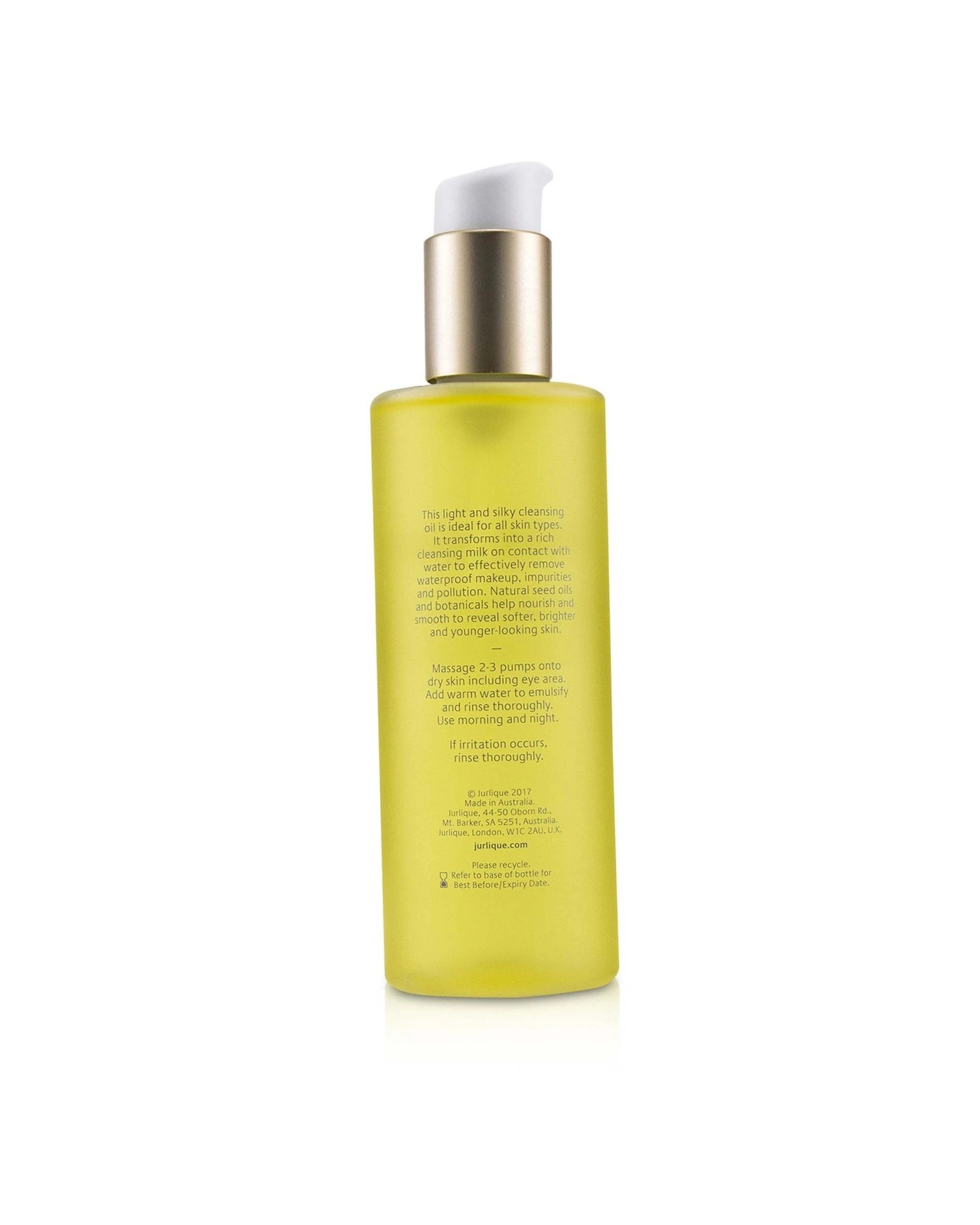 3 Jurlique Nourishing Cleansing Oil With Smoothing Black Elderflower 200ml/6.7oz, 3 of 3