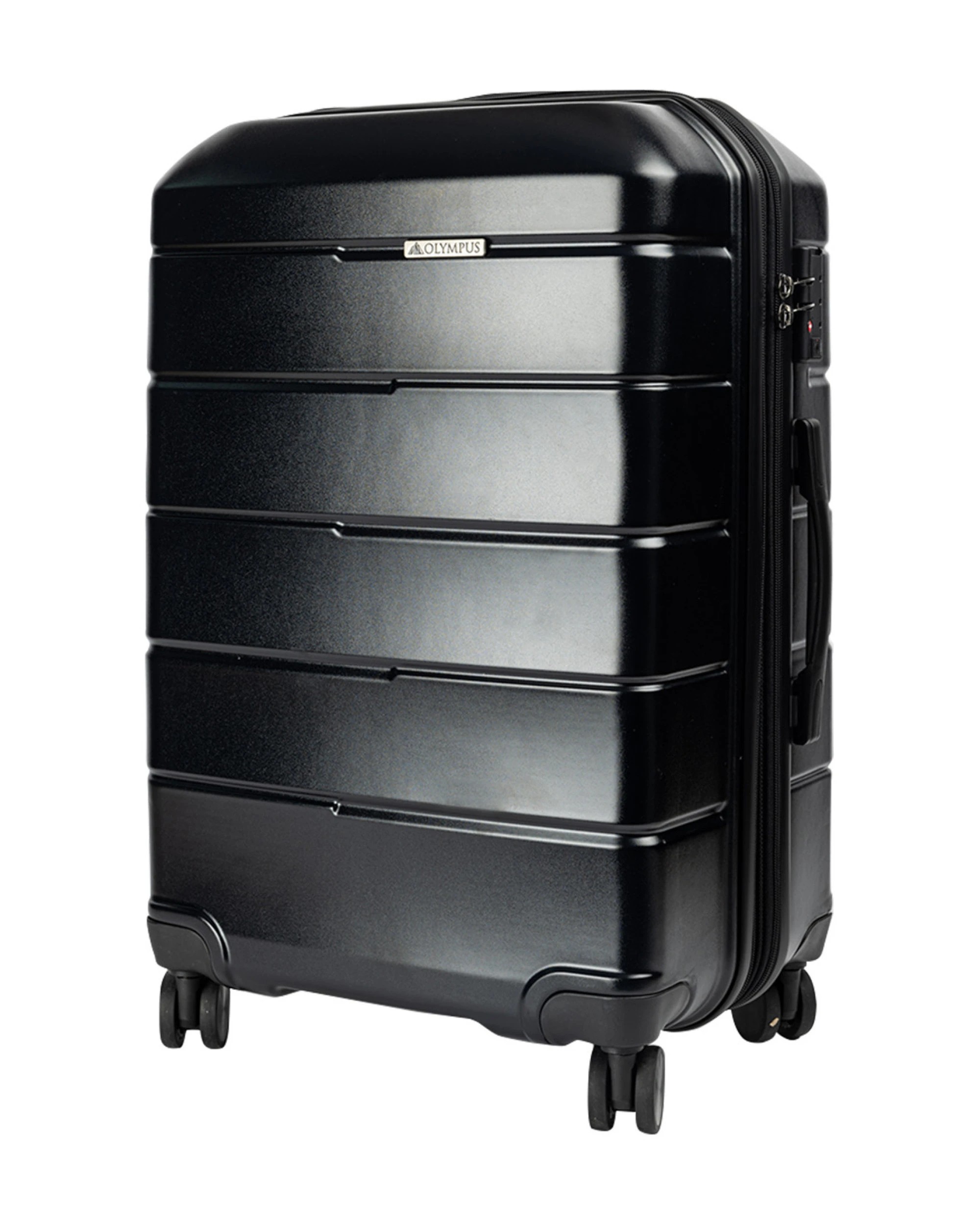 1 Olympus Artemis 28in Hard Shell Suitcase ABS+PC Jet - Black, 1 of 8