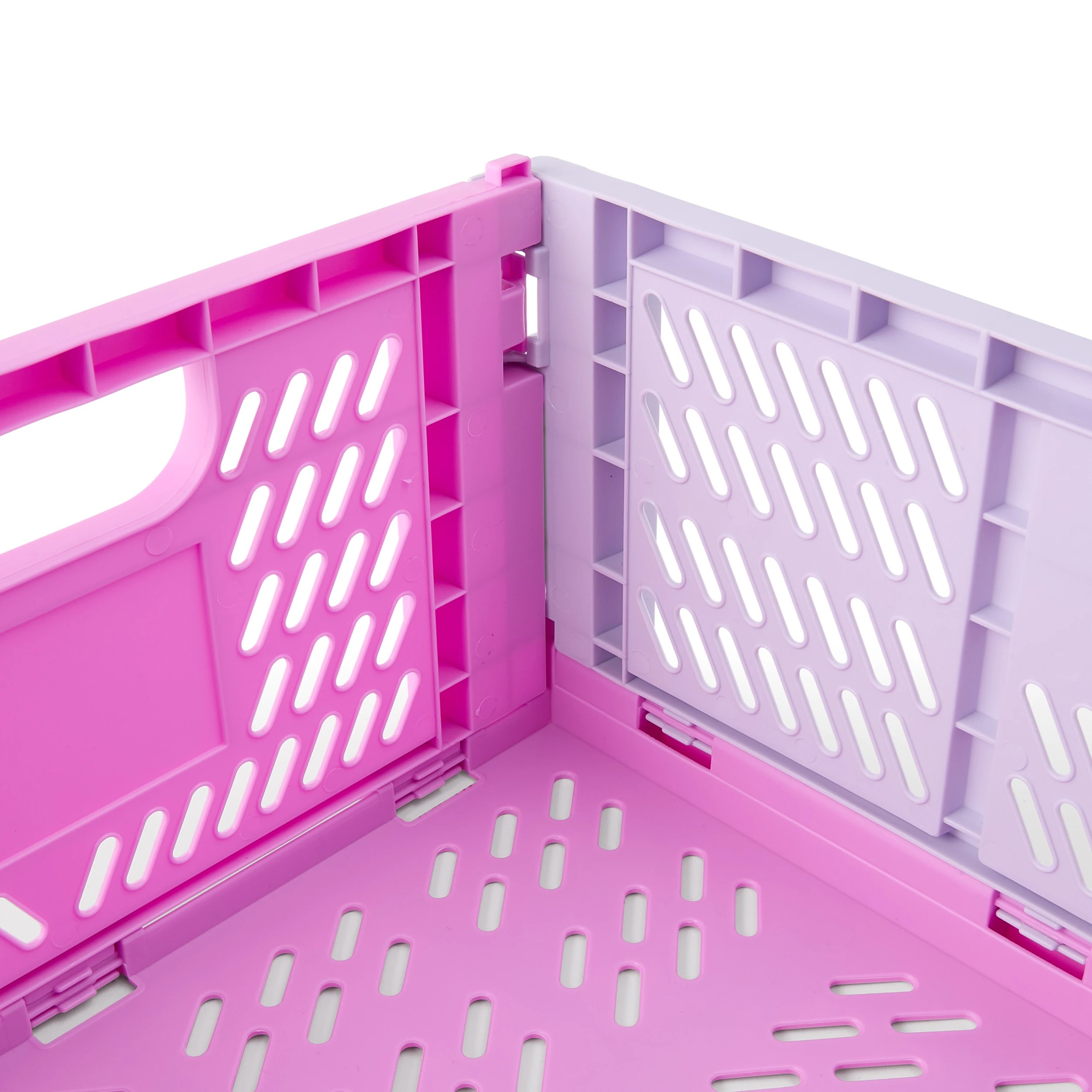6 15L Collapsible Crate - Medium, Pink, 6 of 8