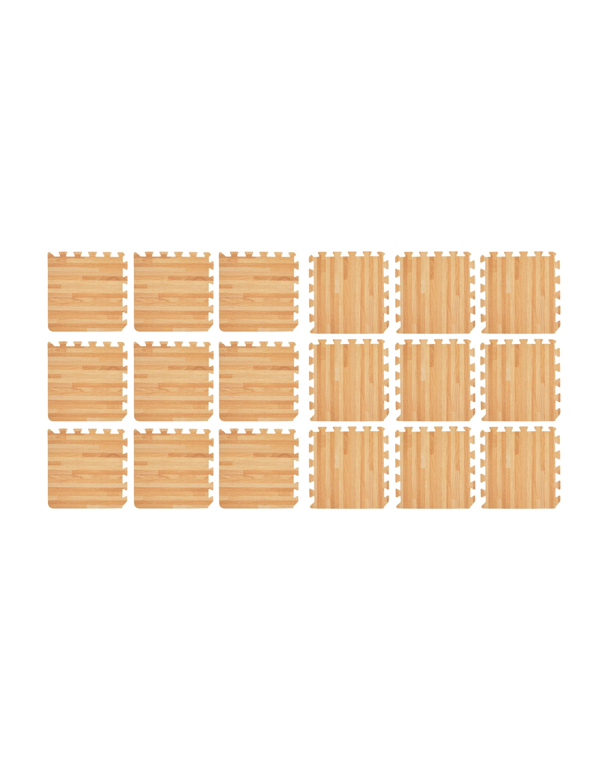1 18 Pack EVA Gym Flooring Tiles, 1 of 6