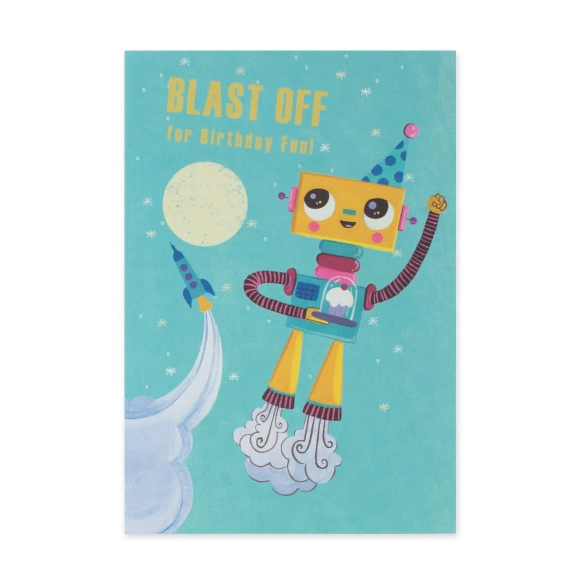3 Creative Publishing by Hallmark Birthday Card - Adorable Robot, 3 of 3