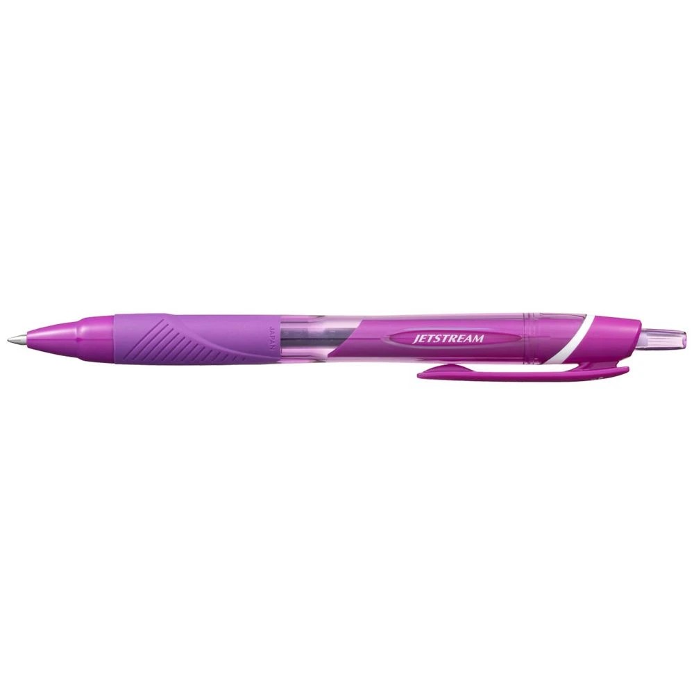 1 Uni Jetstream Fine Retractable Rollerball Pen Purple, 1 of 1