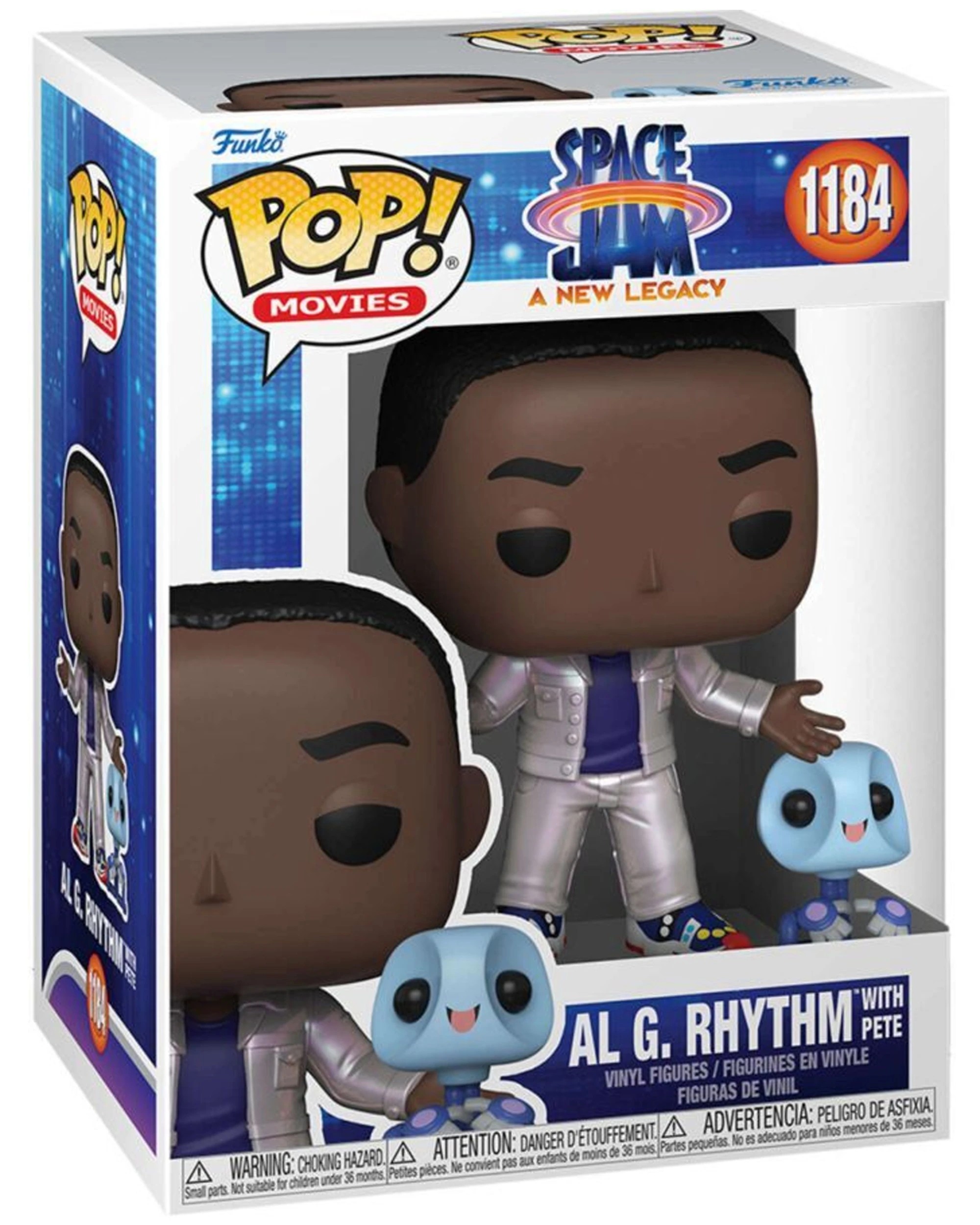 2 Pop Vinyl Figurine Space Jam 2 - Al G Rhythm Pete MT Vinyl Figure 10cm - Multi, 2 of 3