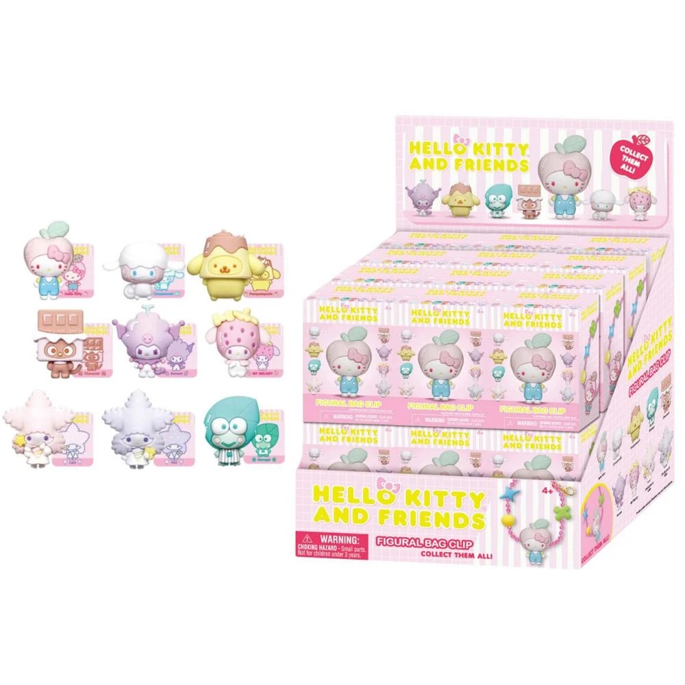 1 PVC Bag Clip Blind Bag Hello Kitty Bubble Tea Series, 1 of 4